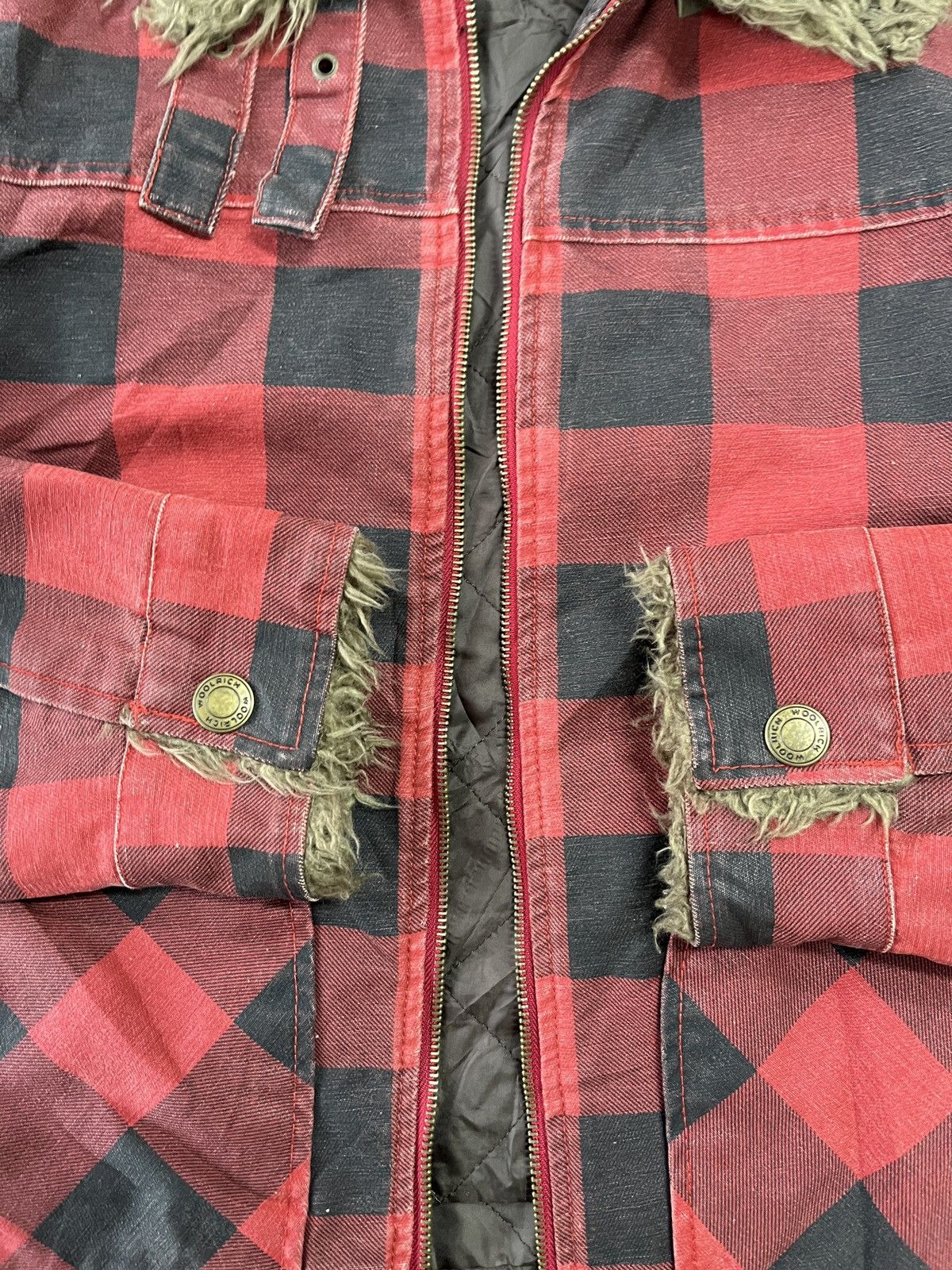 Greg Lauren VINTAGE WOOLRICH B-3 SAINT LAURENT INSPIRED TARTAN JACKET Size US M / EU 48-50 / 2 - 12 Thumbnail