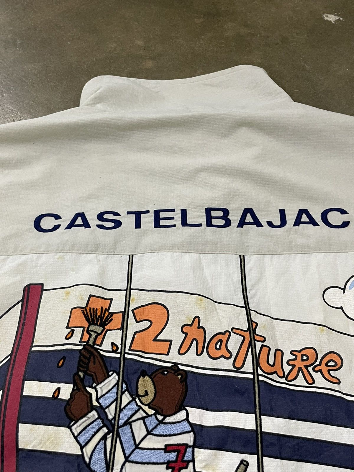 Jean Charles De Castelbajac Vintage Castelbajac + 2 Nature Light Embroidery Painting Size US XL / EU 56 / 4 - 21 Thumbnail