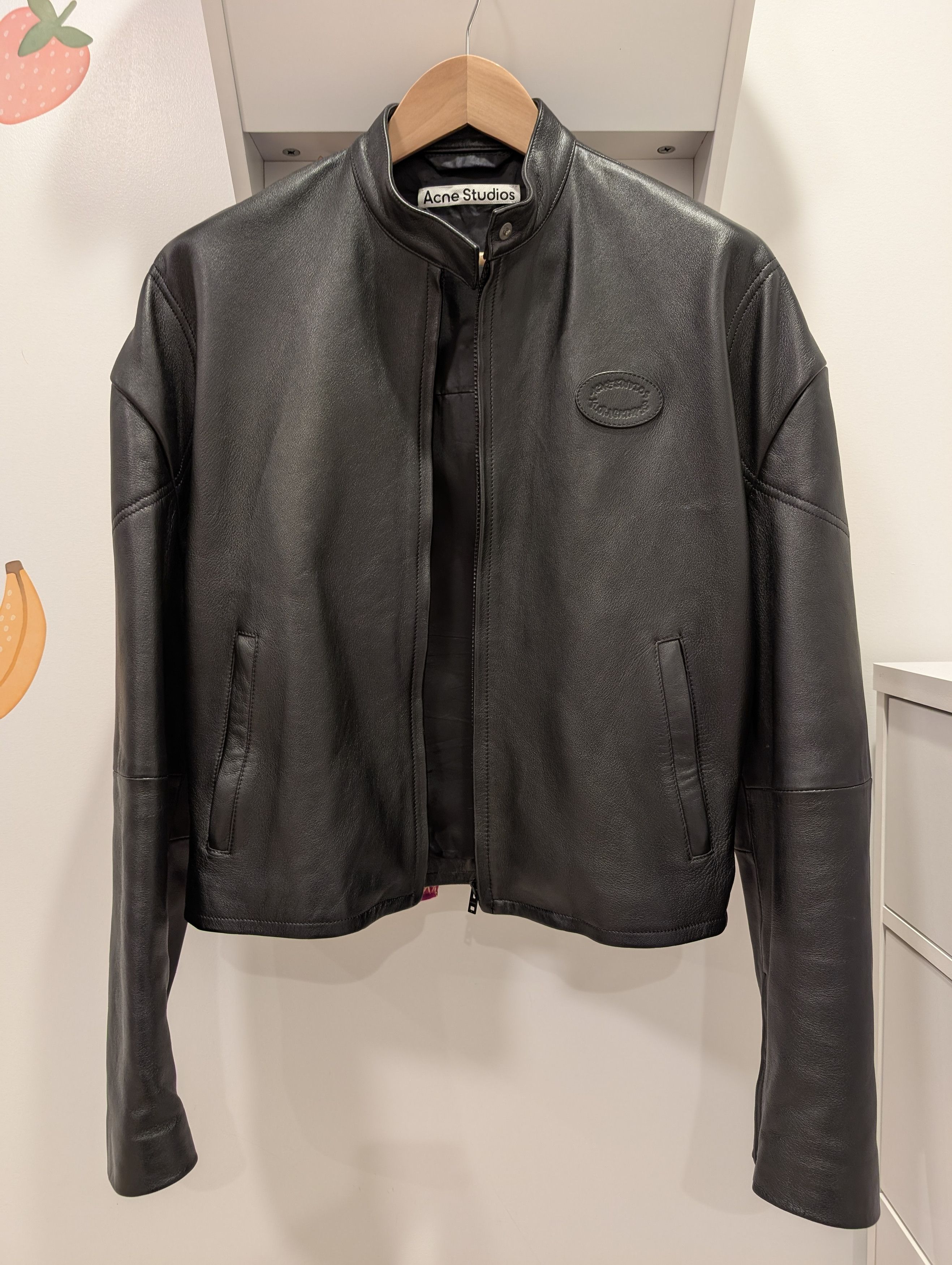 Acne Studios Acne Studios Leather Jacket Size US M / EU 48-50 / 2 - 2 Thumbnail