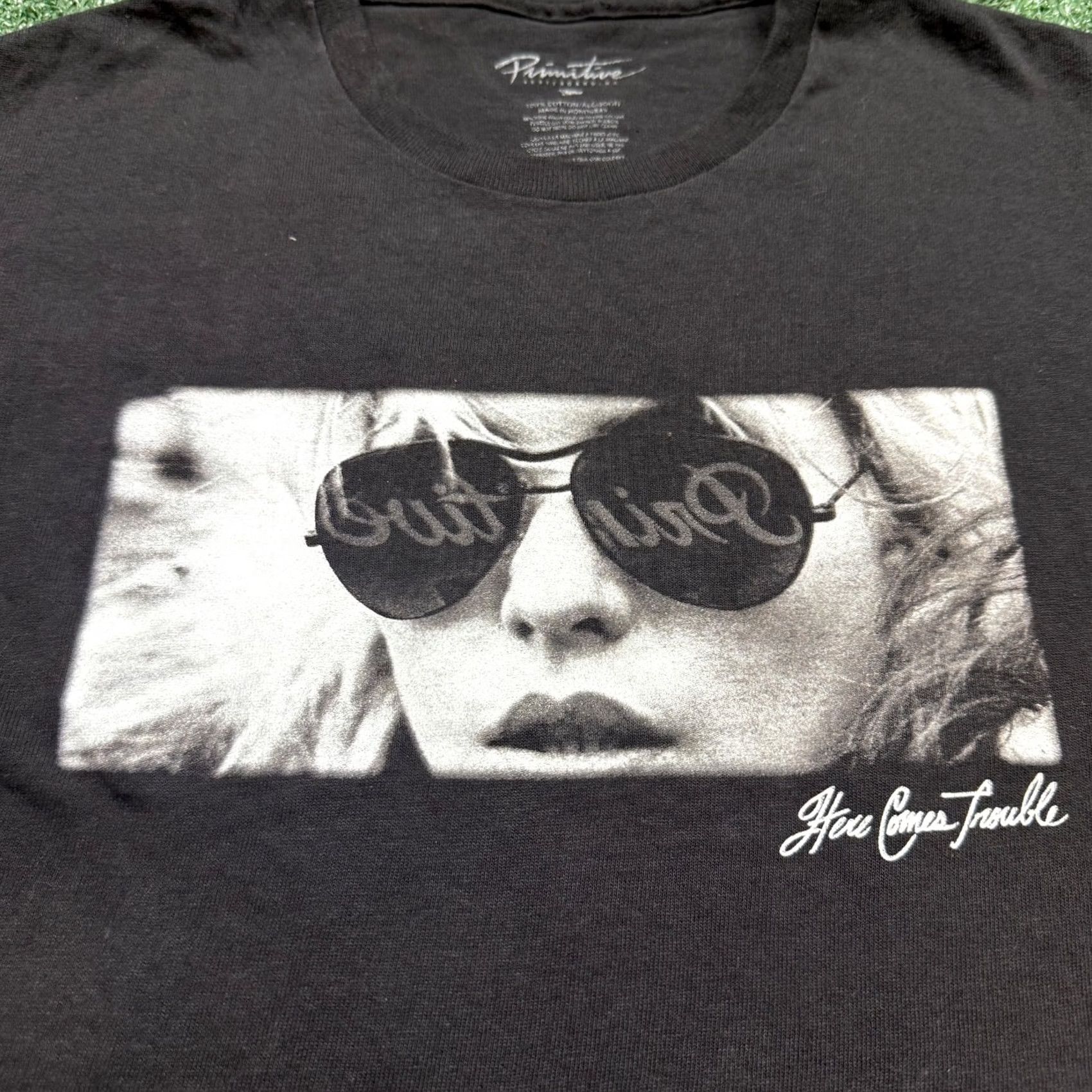 Primitive Primitive Graphic T Shirt Women's S Black Short Sleeve Streetwear Tee Size S / US 4 / IT 40 - 2 Thumbnail