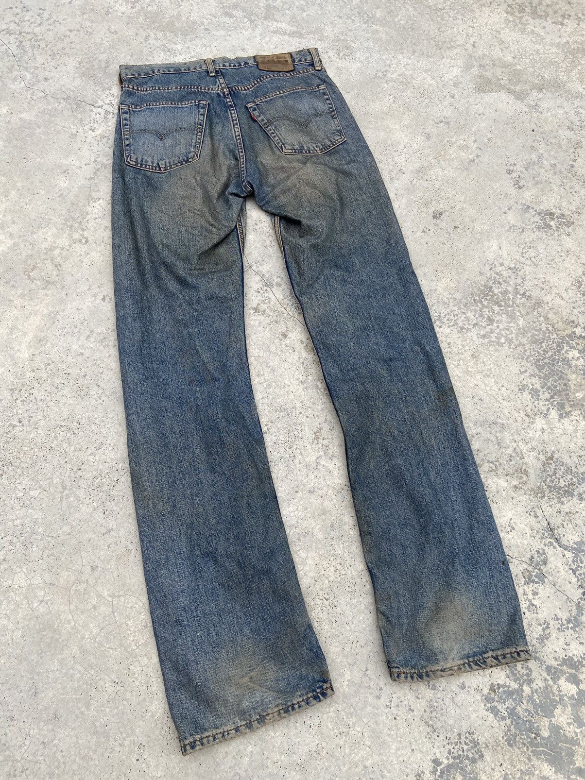 If Six Was Nine Vintage Levis 503 jeans red inside clothing flare Size US 32 / EU 48 - 10 Thumbnail