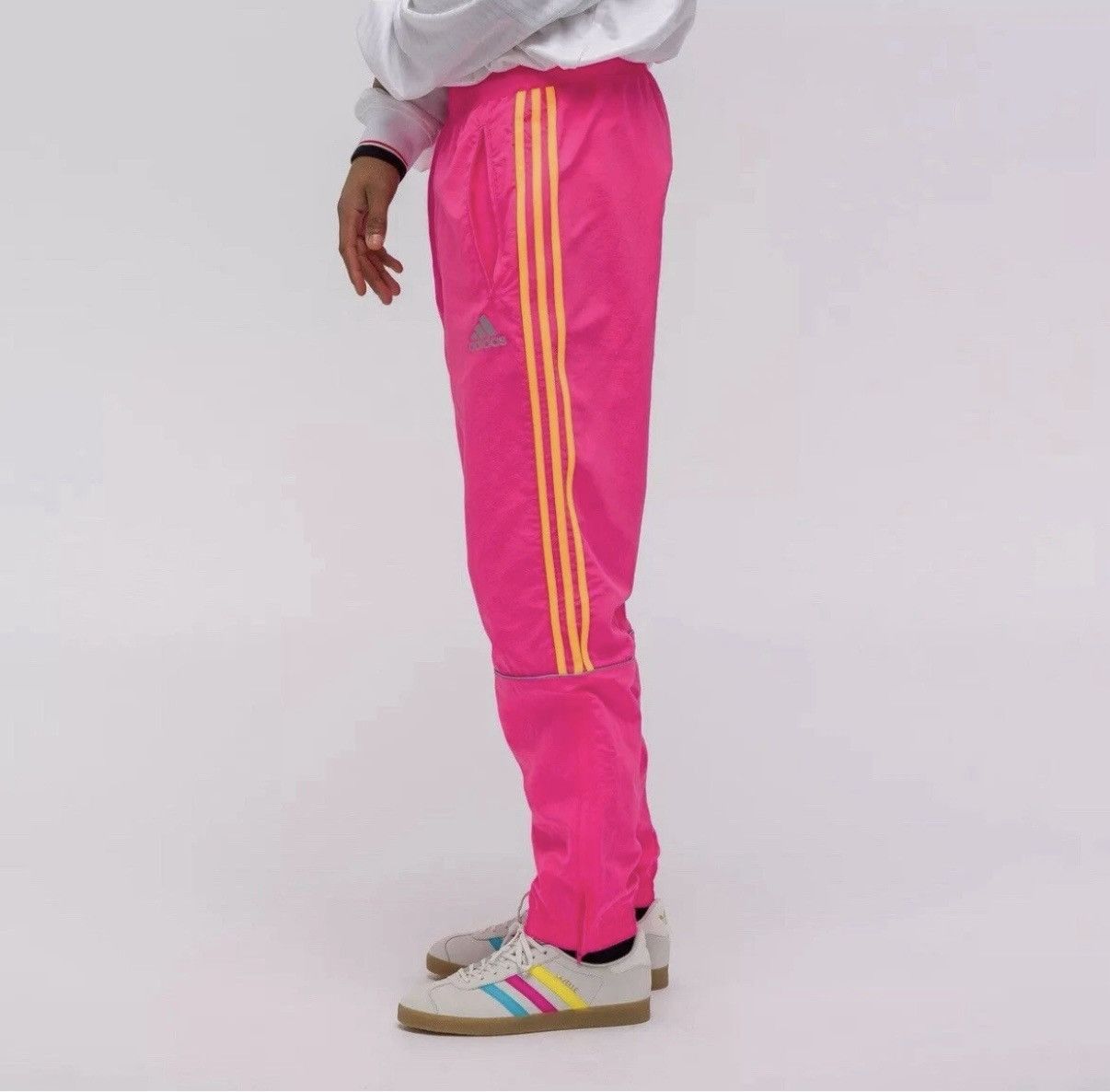 Adidas × Gosha Rubchinskiy SS 2018 Hi Vis Pink Track Pants Rare Size US 34 / EU 50 - 1 Thumbnail