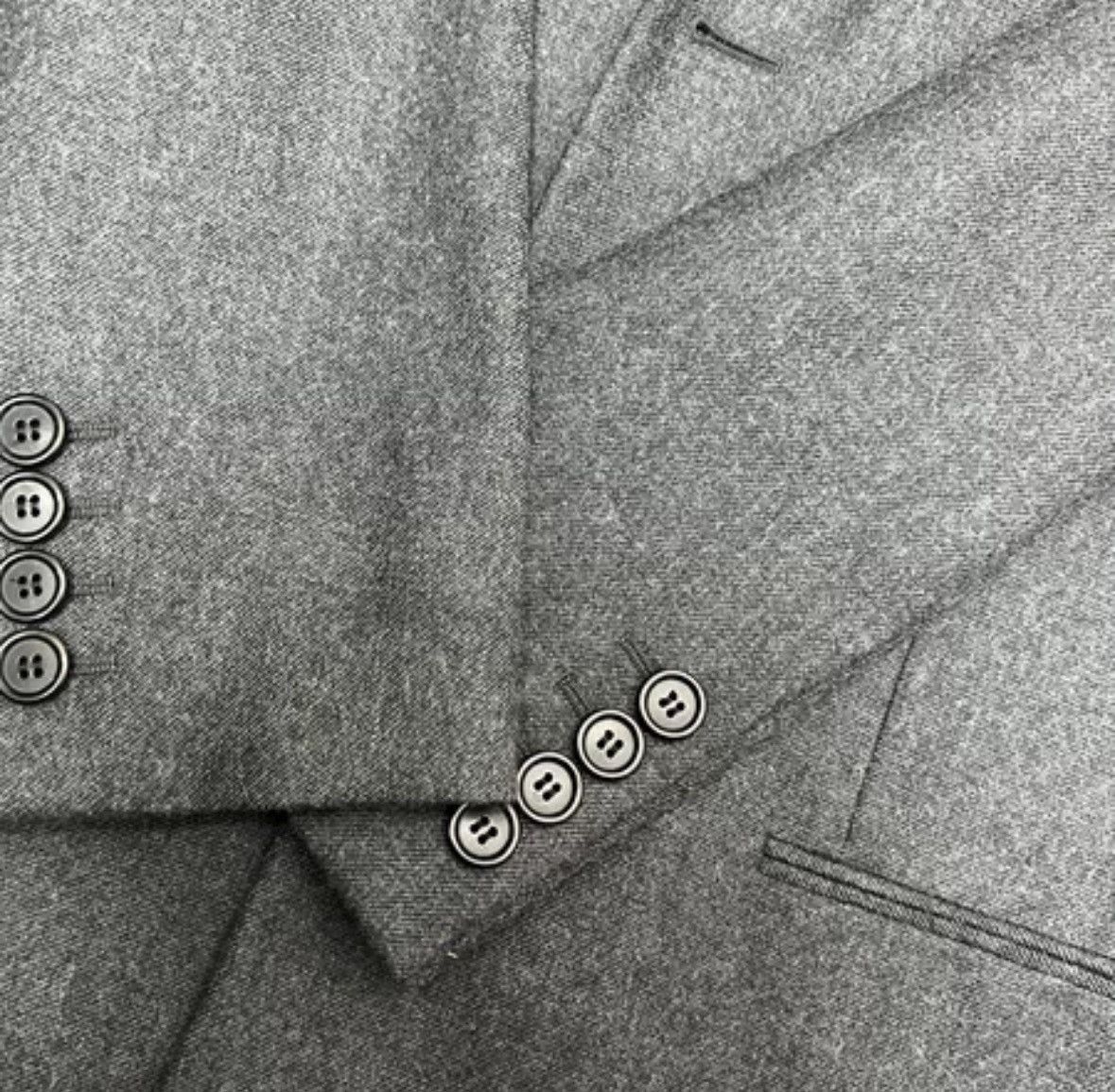 Saint Laurent Paris × Yves Saint Laurent Saint Laurent SLP genuine 18 gray three button wool coat Size US S / EU 44-46 / 1 - 3 Thumbnail