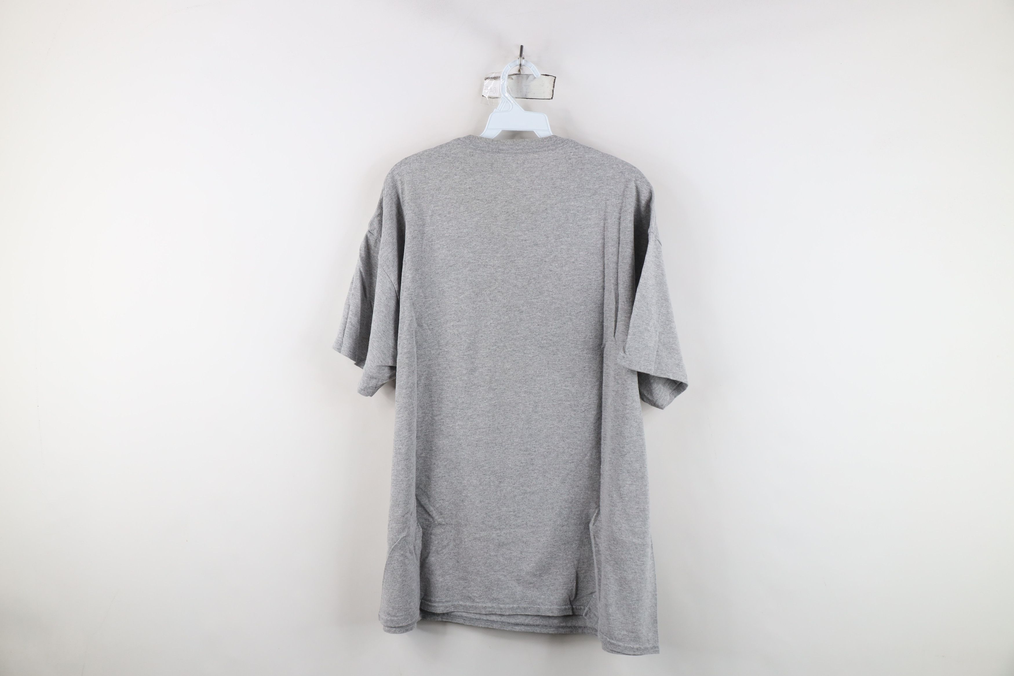 Vintage Retro Y2K NASA Space USA Flag Short Sleeve T-Shirt Gray Size US XL / EU 56 / 4 - 9 Thumbnail