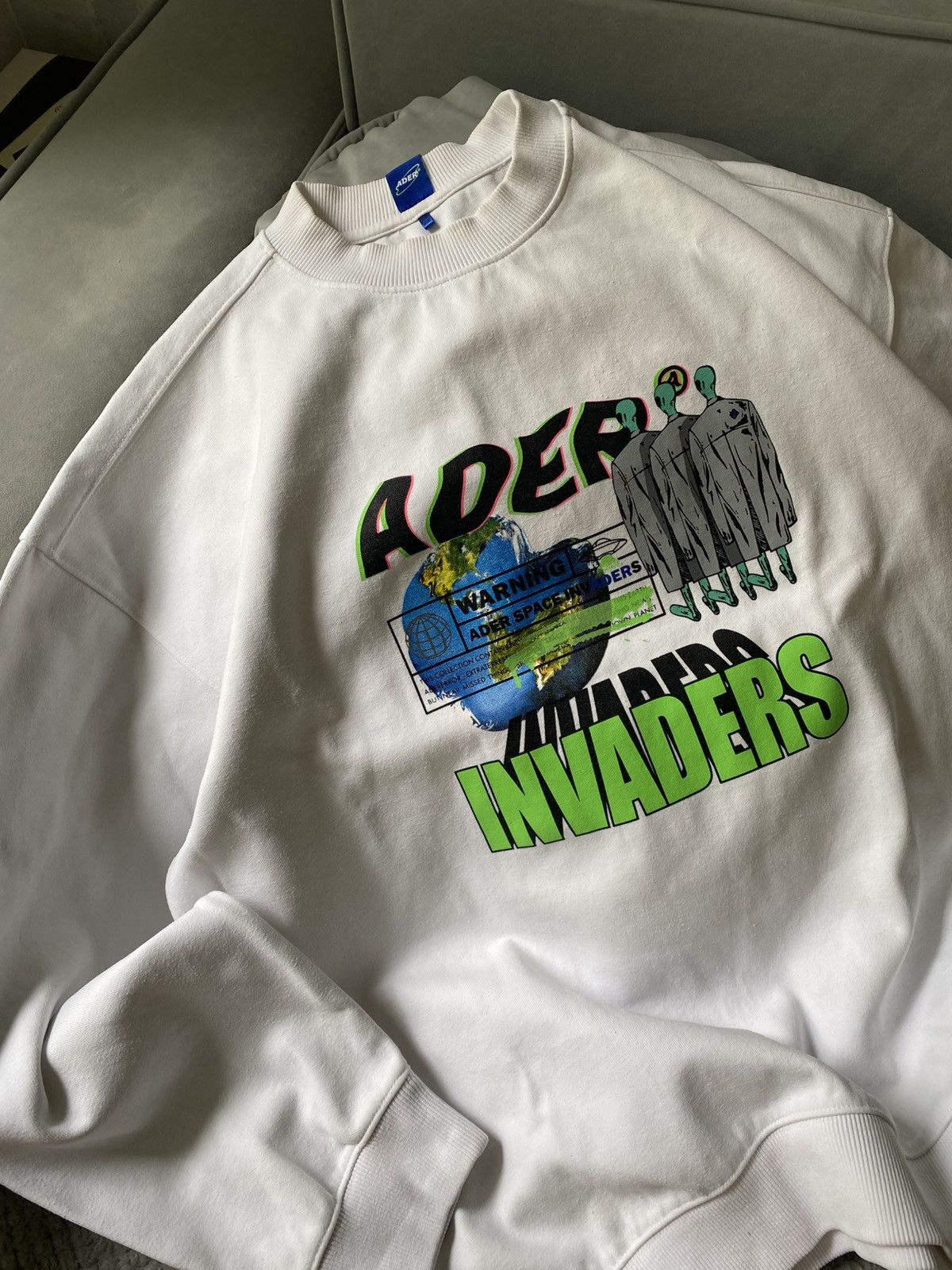 Ader Error Aderr Error space invaders sweatshirt Size US L / EU 52-54 / 3 - 3 Thumbnail