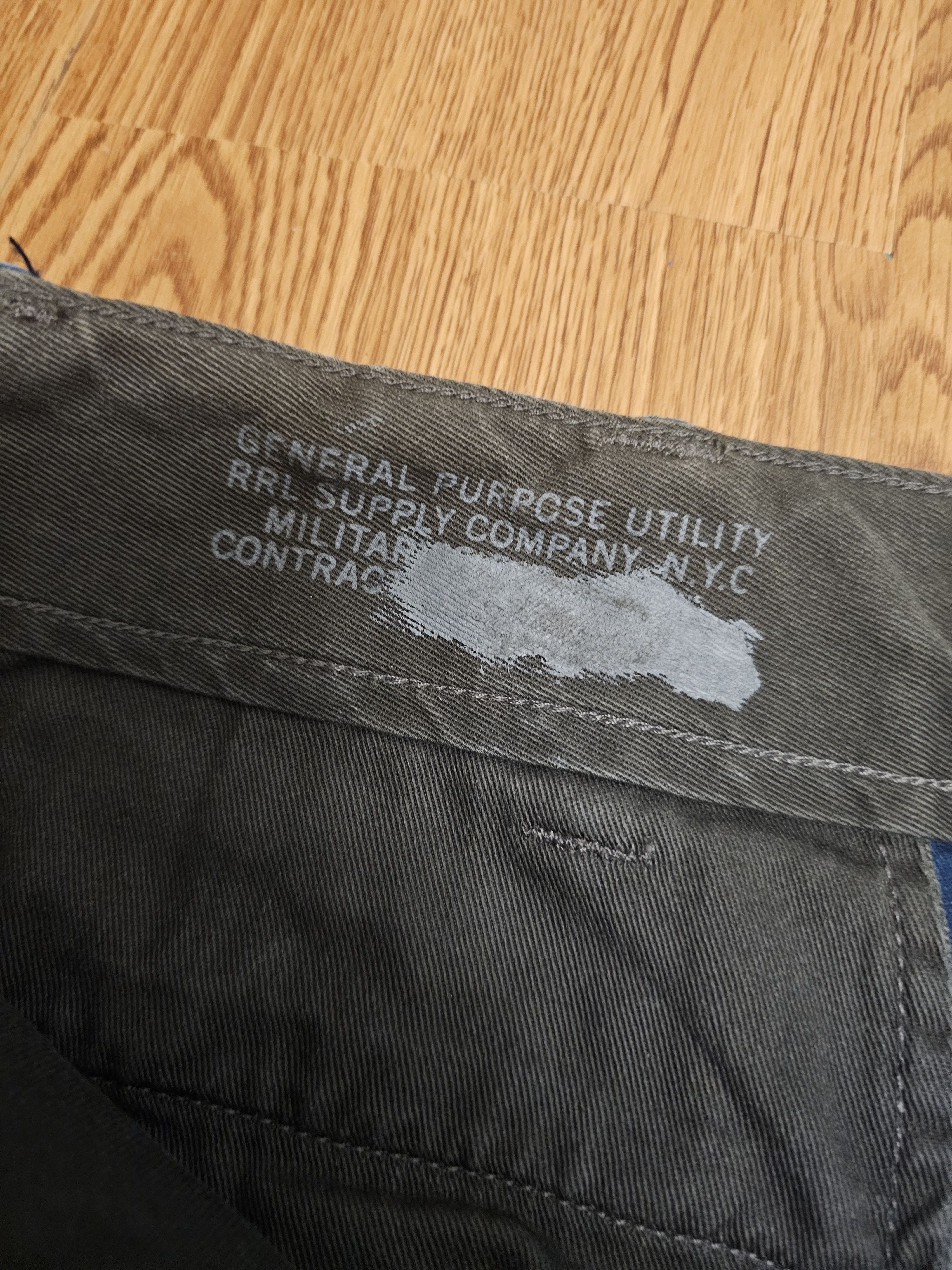 RRL Ralph Lauren Vintage Double RL Pants Size US 34 / EU 50 - 6 Thumbnail