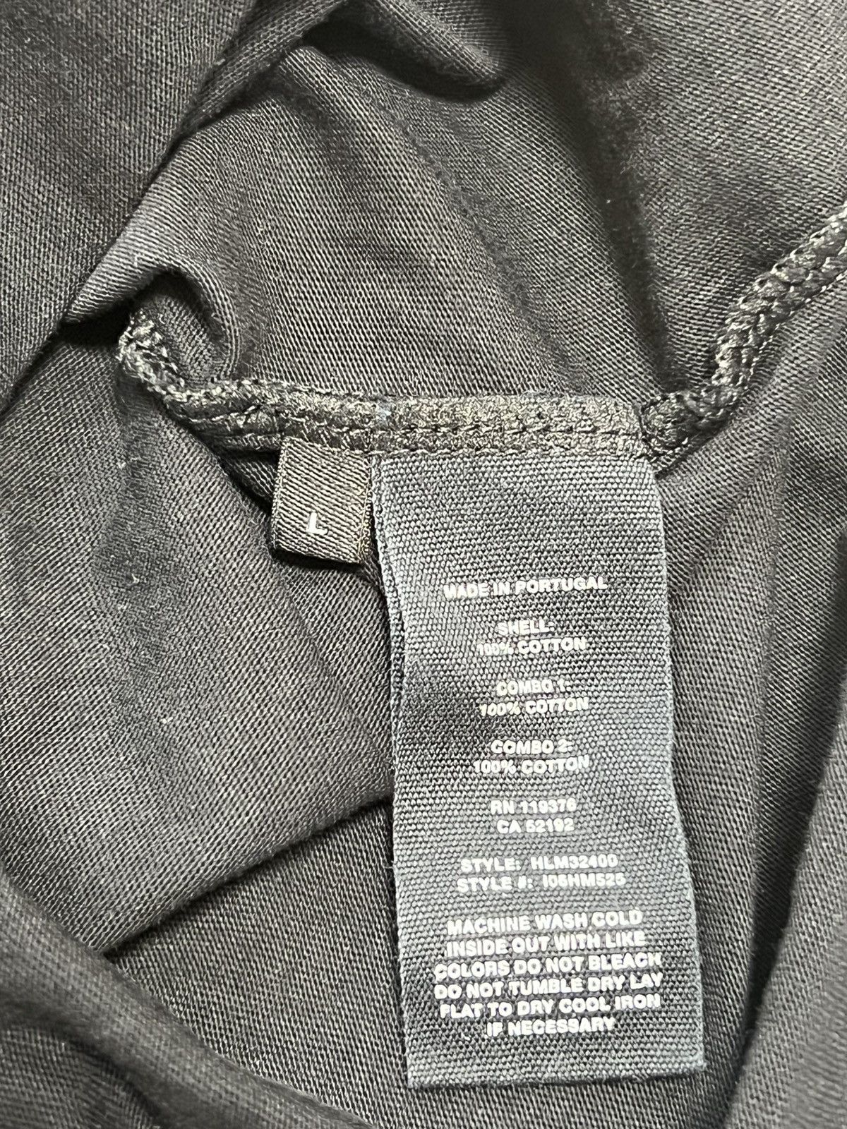 Helmut Lang 2018 Rare Logo Helmut Lang Spellout Tubular Longsleeve Size US L / EU 52-54 / 3 - 11 Thumbnail