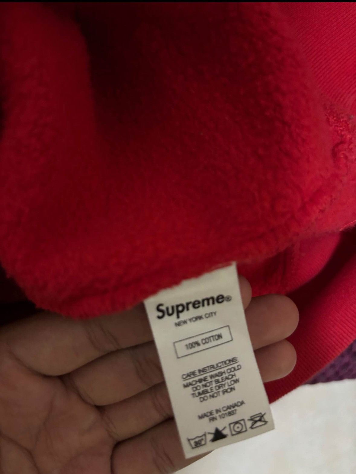Supreme Hoodie Supreme Size US S / EU 44-46 / 1 - 5 Thumbnail
