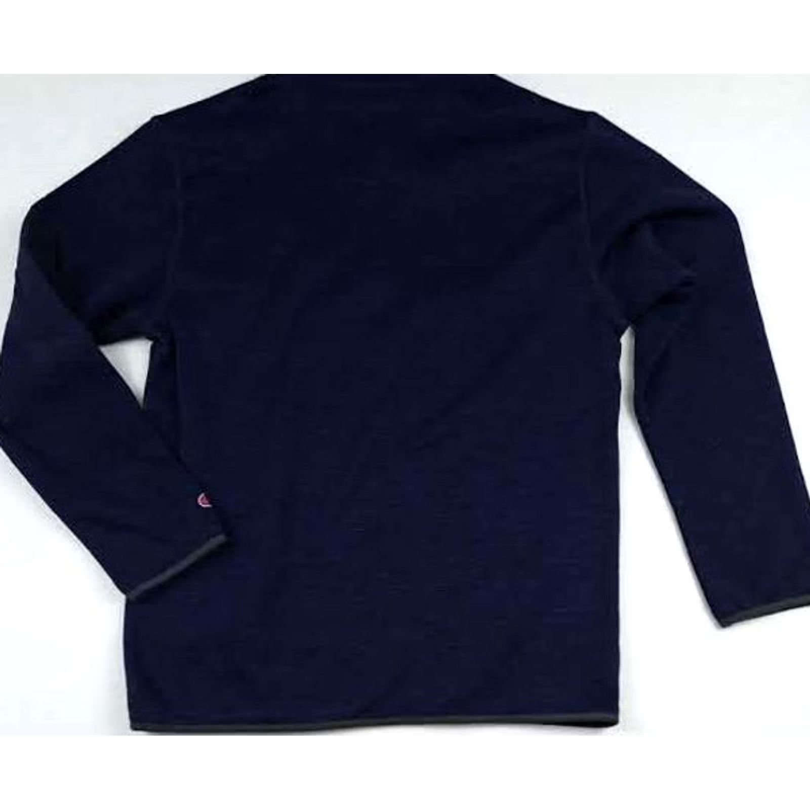 Champion VINTAGE Michigan Wolverines 1/4 Zip Fleece Pullover Champion Men L Blue 28in long zip pocket Size US L / EU 52-54 / 3 - 5 Thumbnail