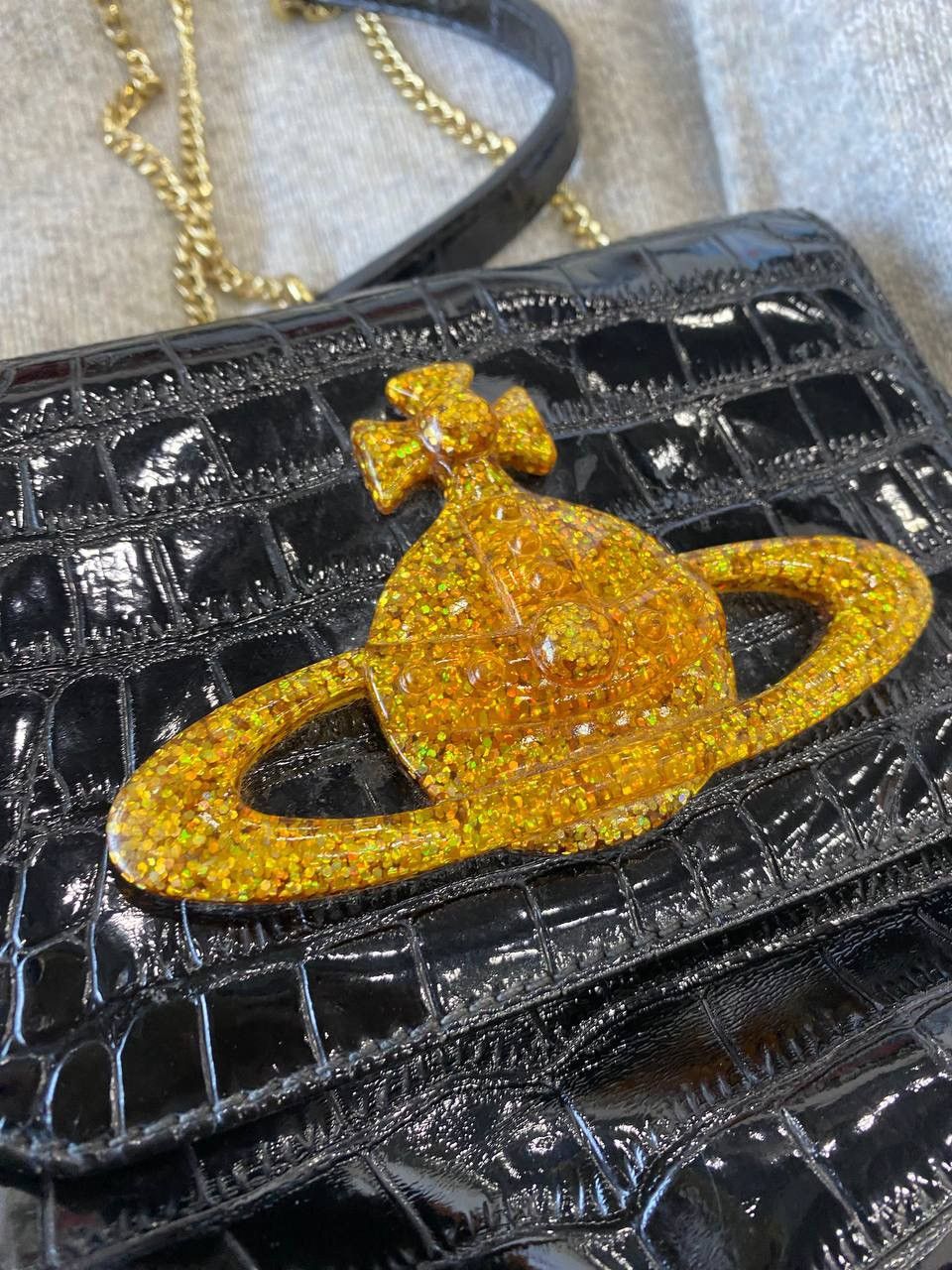Vivienne Westwood Vivienne Westwood crocodile skin style bag Size ONE SIZE - 2 Thumbnail