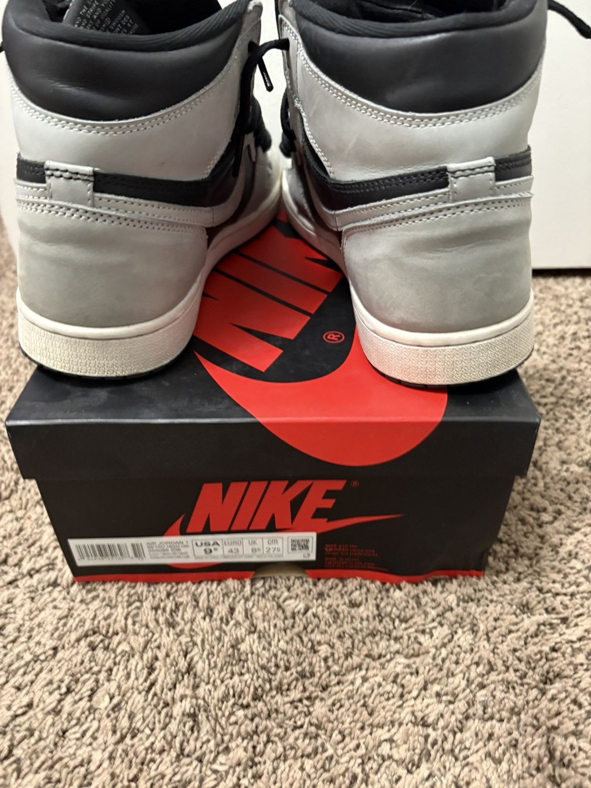 Jordan Brand Jordan 1 shadow 2.0 Size US 9.5 / EU 42-43 - 4 Thumbnail