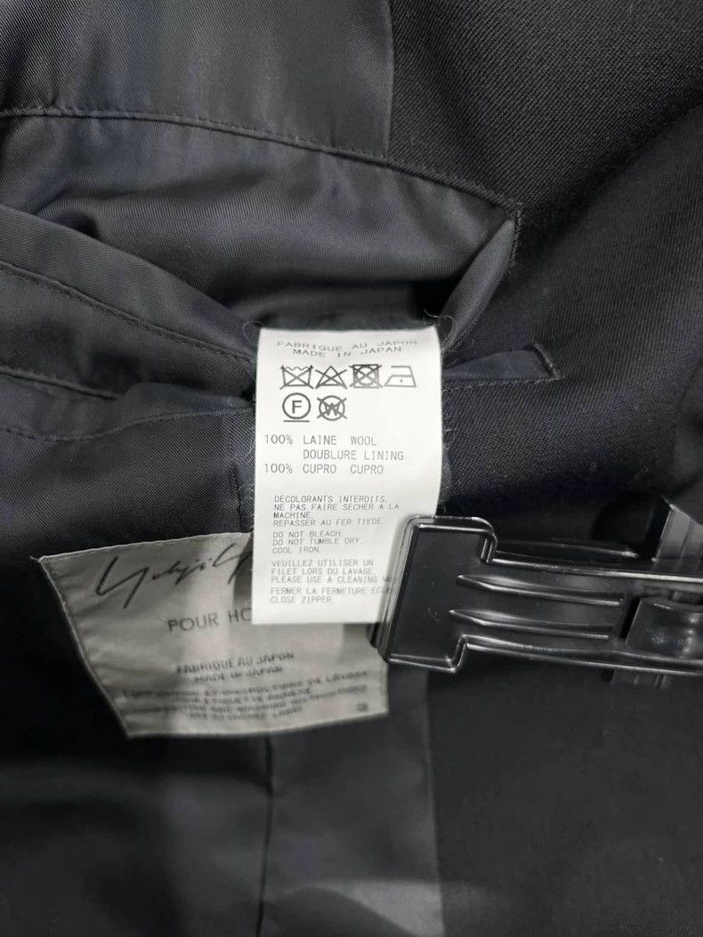Yohji Yamamoto Yohji Yamamoto black coat Size US L / EU 52-54 / 3 - 6 Thumbnail