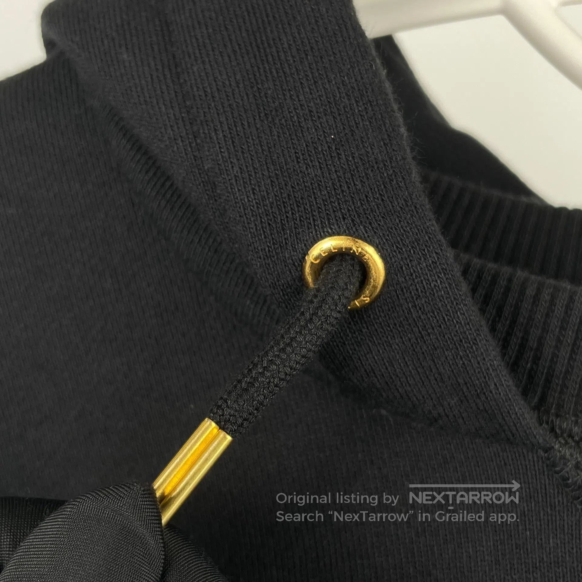 Celine CELINE Black logo cotton hoodie size XS| Size US XS / EU 42 / 0 - 9 Thumbnail