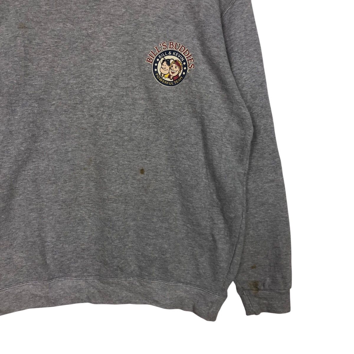Japanese Brand 📌Vintage Sweatshirt Crewneck Bill'S Buddies Big Logo Size US M / EU 48-50 / 2 - 6 Thumbnail