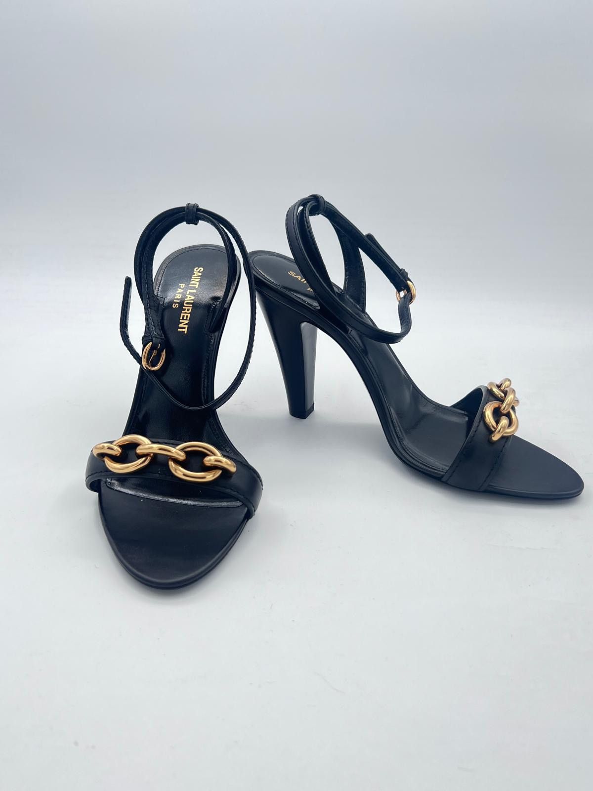 Saint Laurent Paris New Saint Laurent Le Maillon women sandals IT 38/ US 8/ UK 5 Size US 8 / IT 38 - 3 Thumbnail