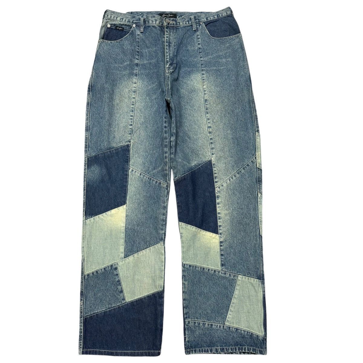 Sean John Vintage Sean John Denim Patchwork Baggy Jeans Size US 40 / EU 56 - 1 Thumbnail