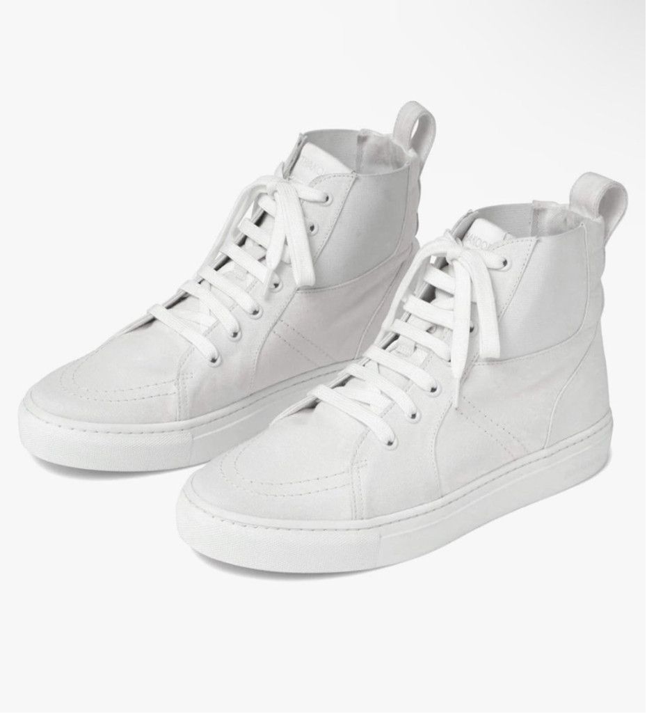 THAKOON Women's Thakoon hi top Sneakers, White, Size 37 Size US 7 / IT 37 - 1 Thumbnail