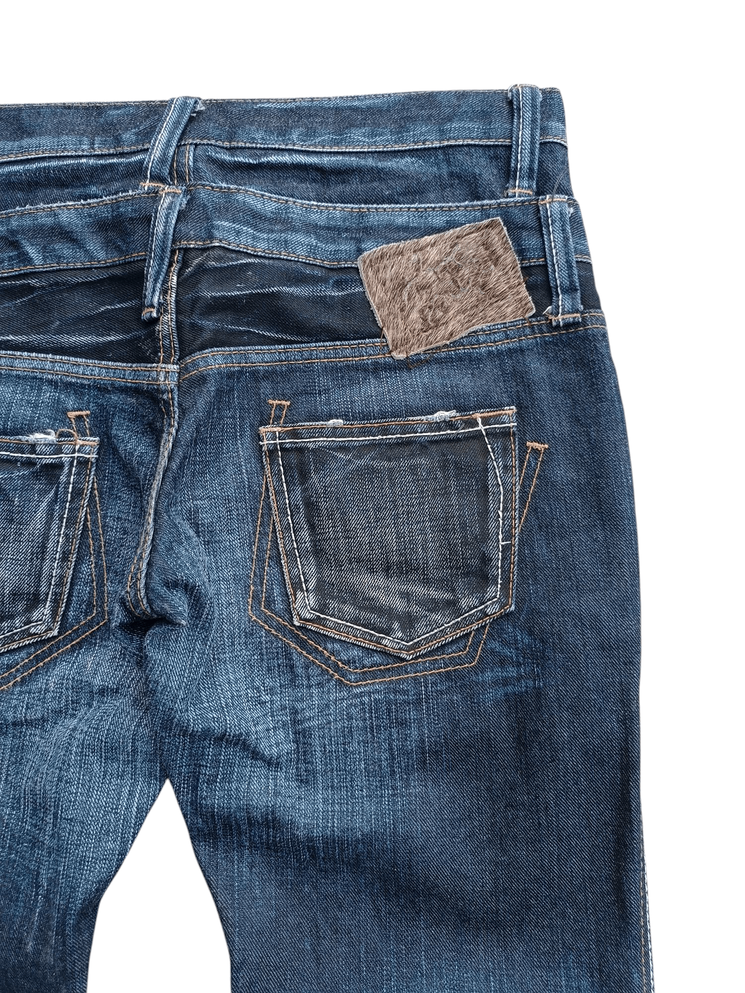 Japanese Brand Antgauge SP Platinium Double Waisted Denim E236 Size US 31 - 9 Thumbnail