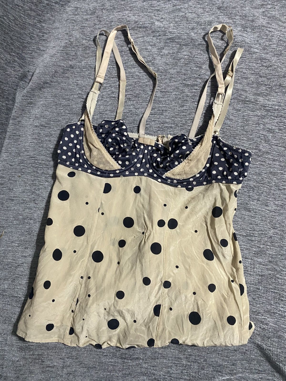 Dolce & Gabbana Dolce & Gabbana FW2001 Silk Archival Corset Top Rare Italy Size XS / US 0-2 / IT 36-38 - 1 Thumbnail