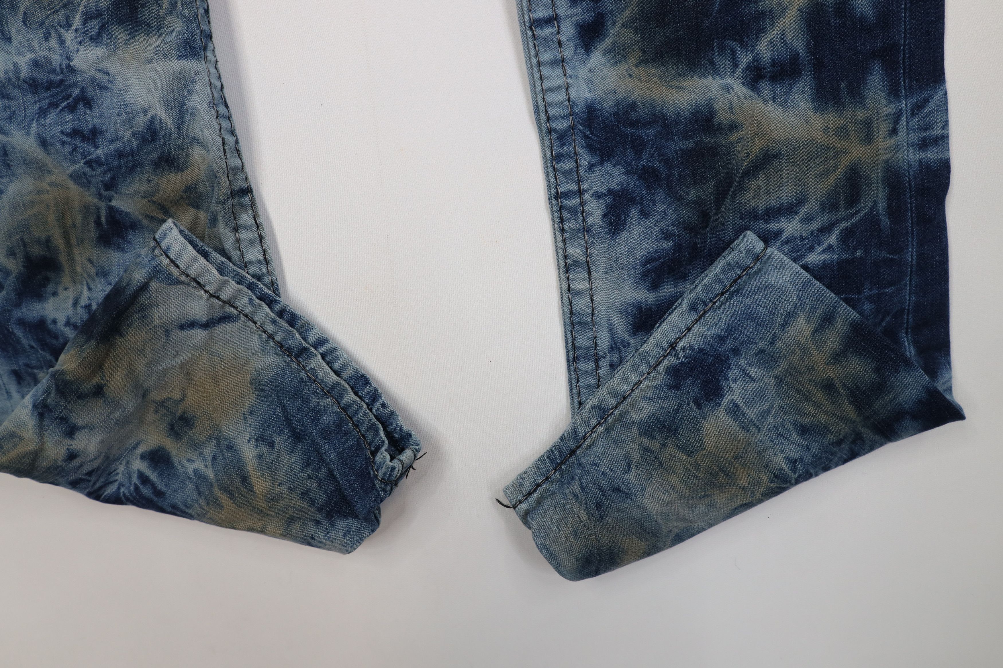 Rock Revival Rock Revival Acid Wash Teles Alt Straight Leg Jeans Studded Size US 34 / EU 50 - 5 Thumbnail