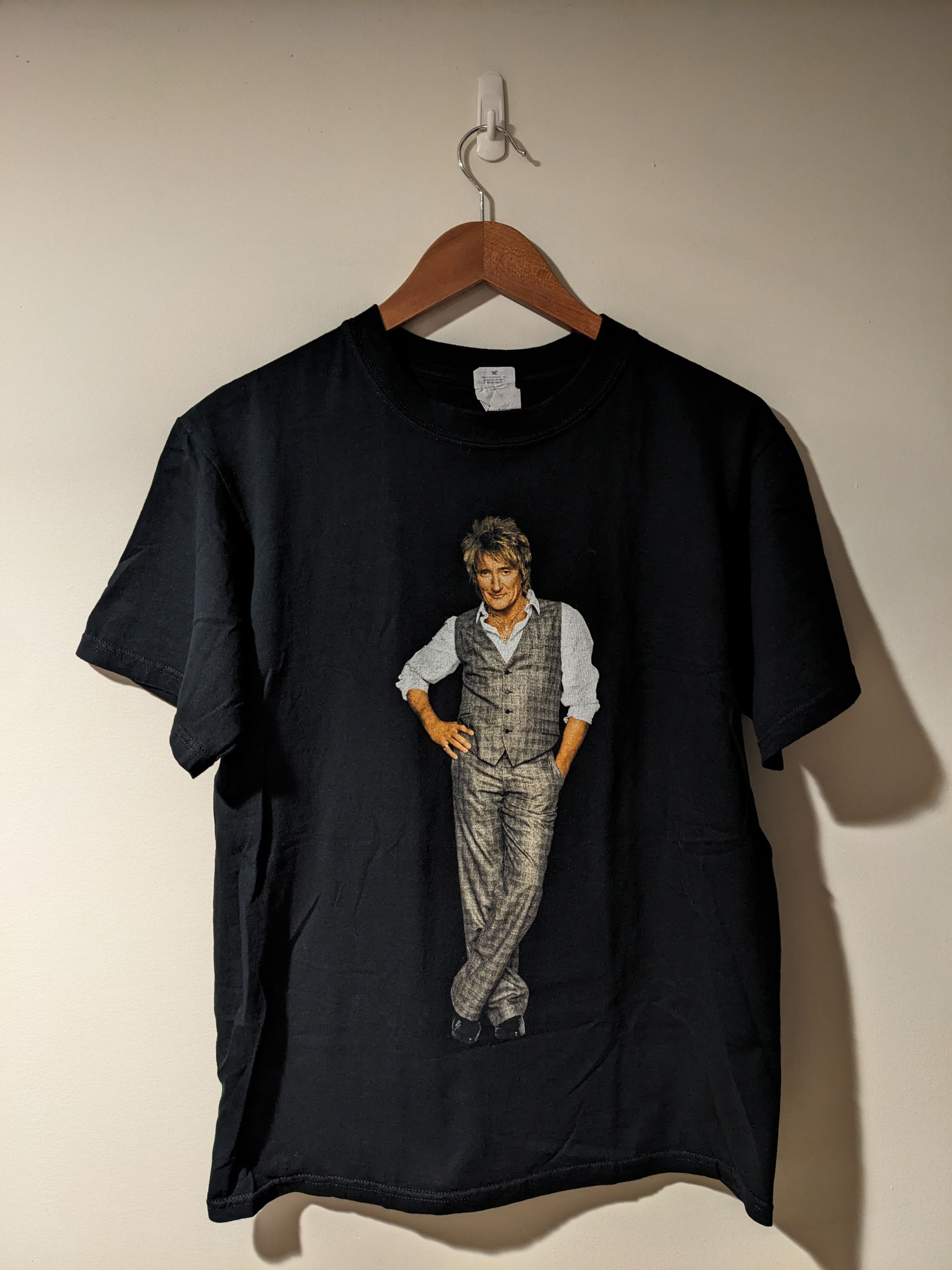 Band Tees × Vintage Vintage 2007 Rod Stewart Rockin in the Round Medium T-Shirt Size US M / EU 48-50 / 2 - 1 Thumbnail