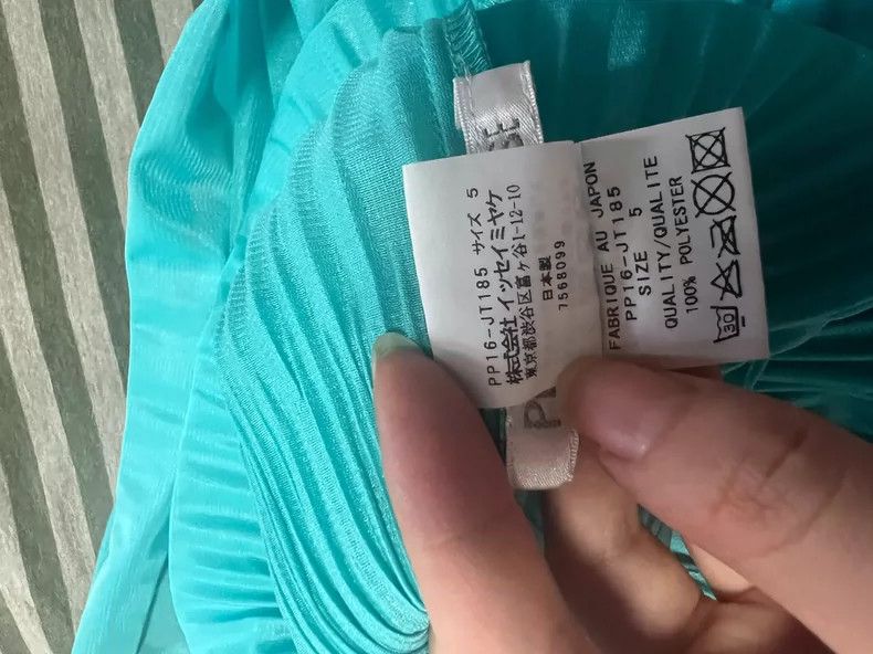 Other Issey Miyake/三宅一生 size:5 Blue pleated dress Size M / US 6-8 / IT 42-44 - 6 Thumbnail