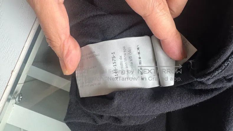 Rick Owens Rick Owens Black Patchwork Long Sleeve T-Shirt Size US S / EU 44-46 / 1 - 8 Thumbnail