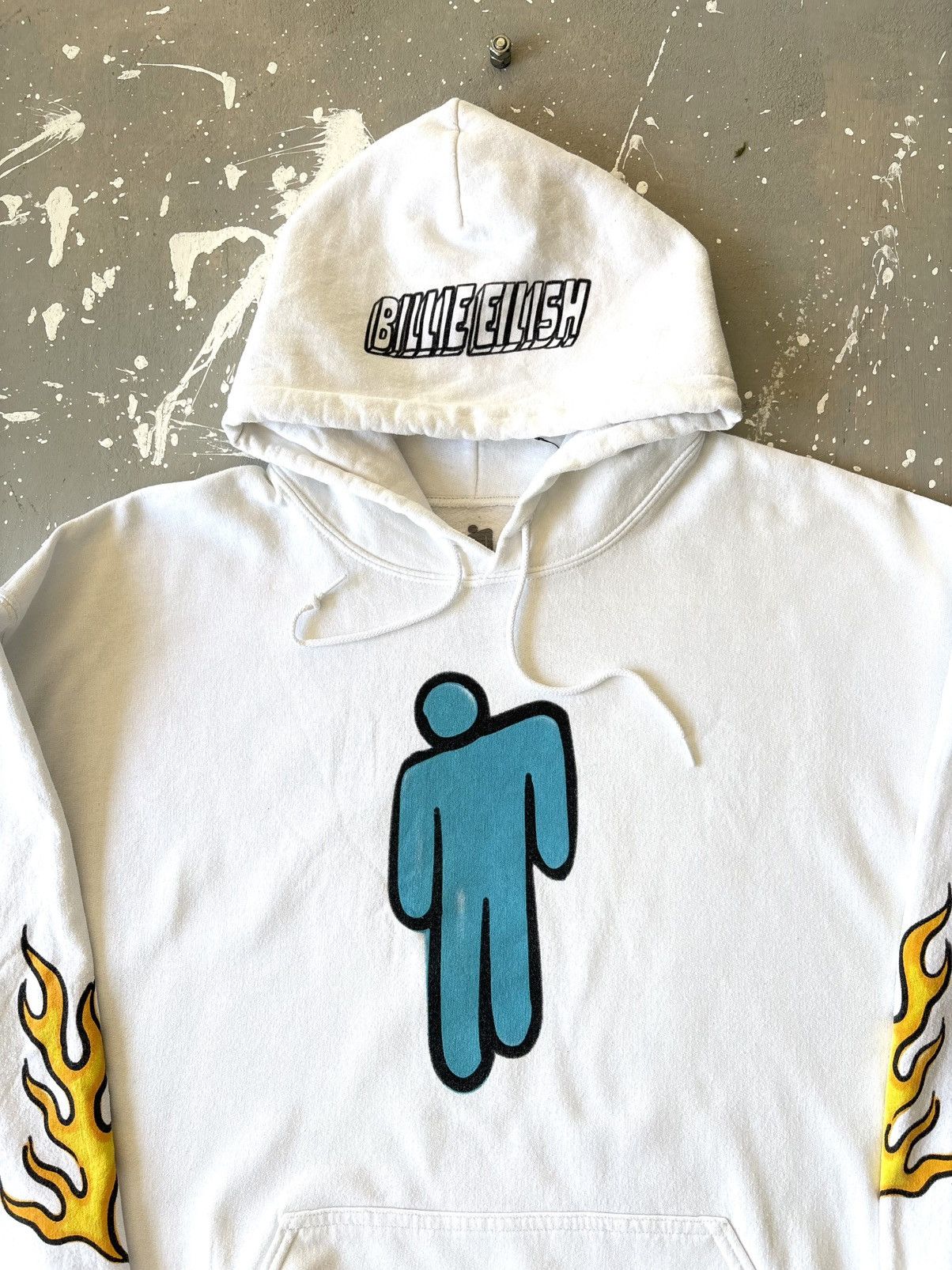 Billie Eilish Billie Eilish Official World Tour 2019 Hoodie Sweatshirt Size US XL / EU 56 / 4 - 3 Thumbnail