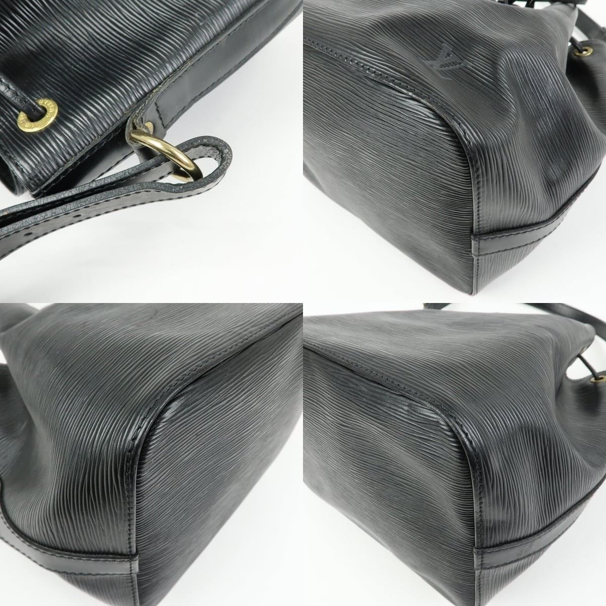 Louis Vuitton Louis Vuitton Epi Petit Noe Shoulder Bag Black Size ONE SIZE - 5 Thumbnail