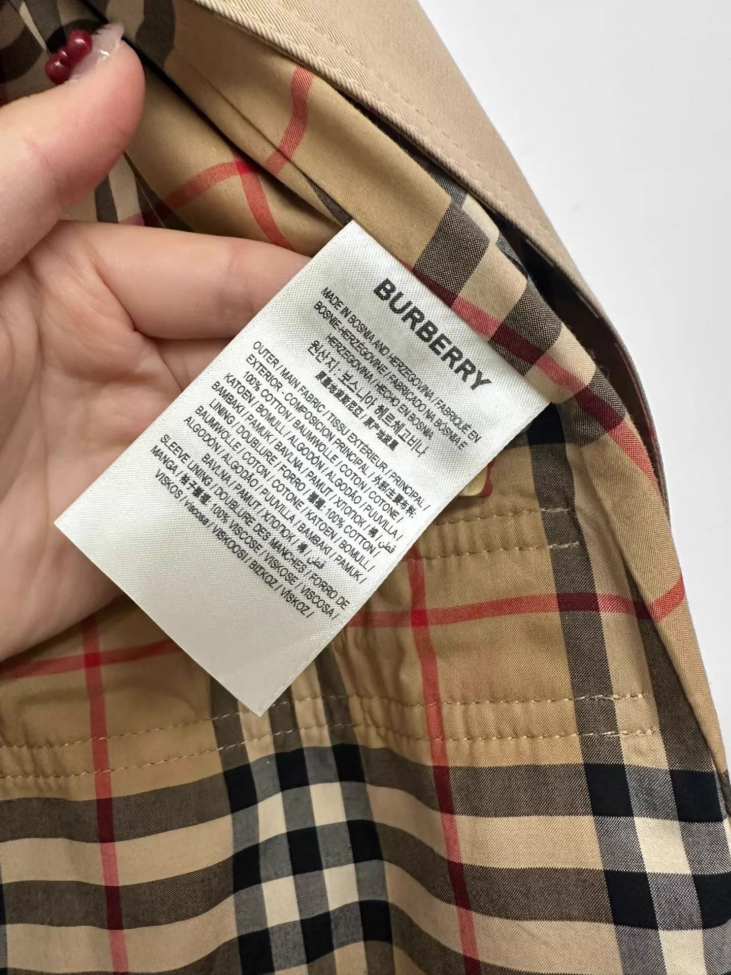 Burberry Burberry Trench Coat New with Tags UK6 104B 113L Size XS / US 0-2 / IT 36-38 - 3 Thumbnail