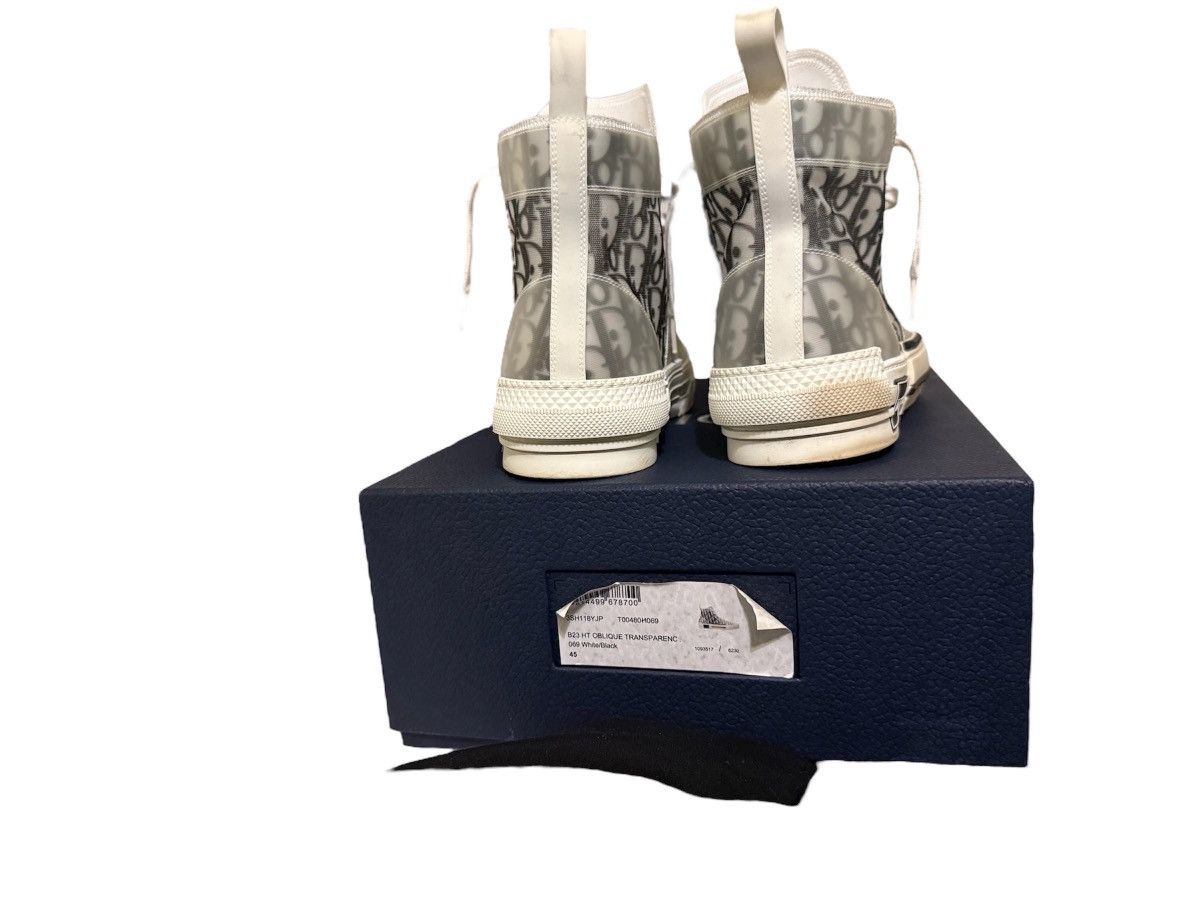 Dior Dior B23 Hightop Size US 12 / EU 45 - 11 Thumbnail