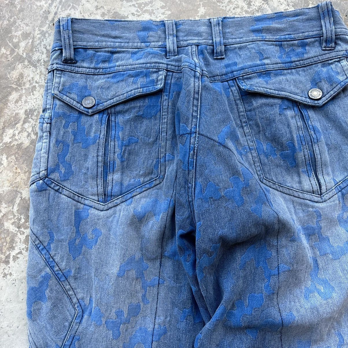 In The Attic Vintage In The Attic Double Waist Karakuri Baggy Jeans Size US 34 / EU 50 - 8 Thumbnail