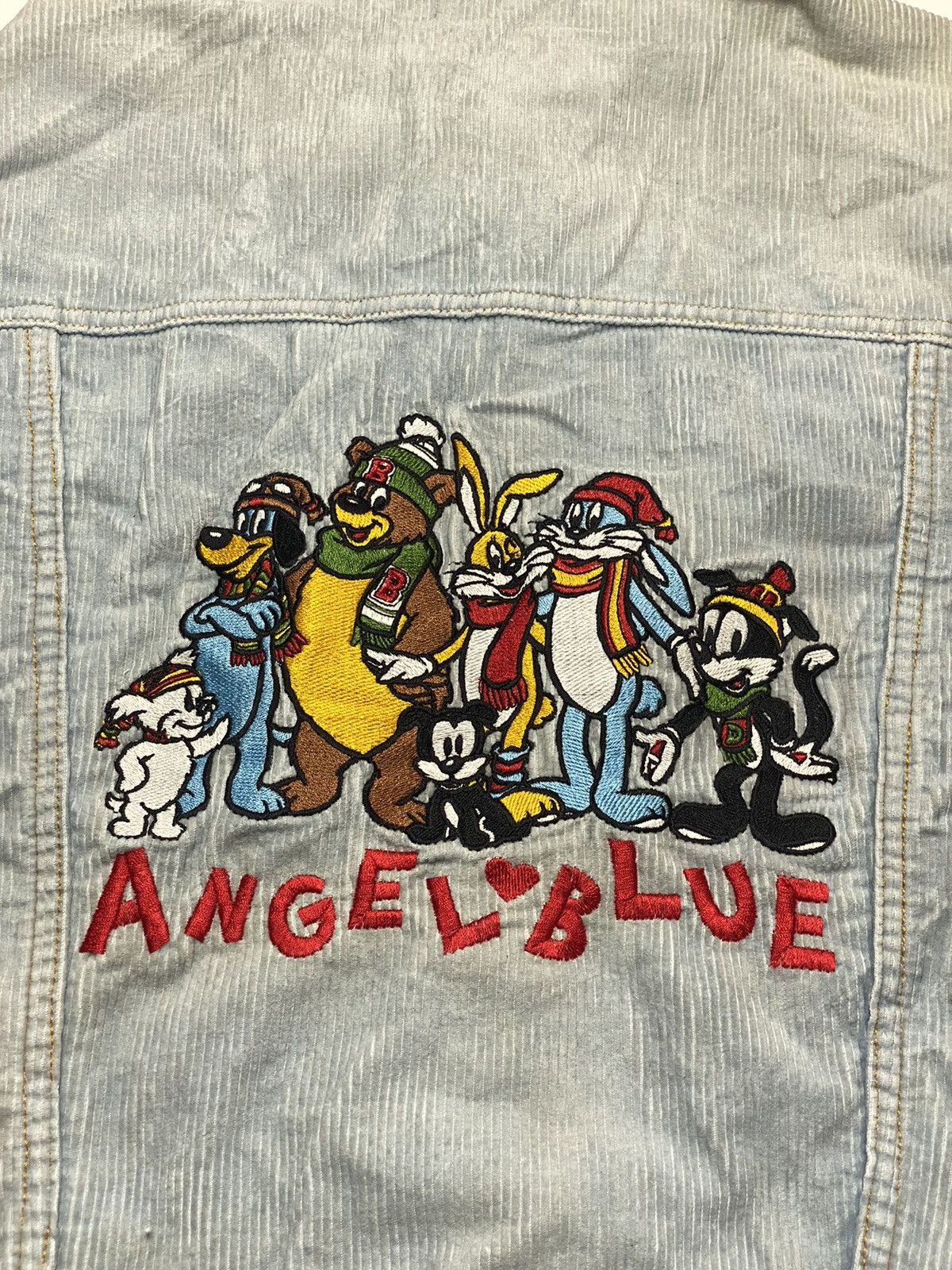 Hysteric Glamour 1980s Angel Blue - Corduroy Mascots Jacket Size M / US 6-8 / IT 42-44 - 12 Thumbnail