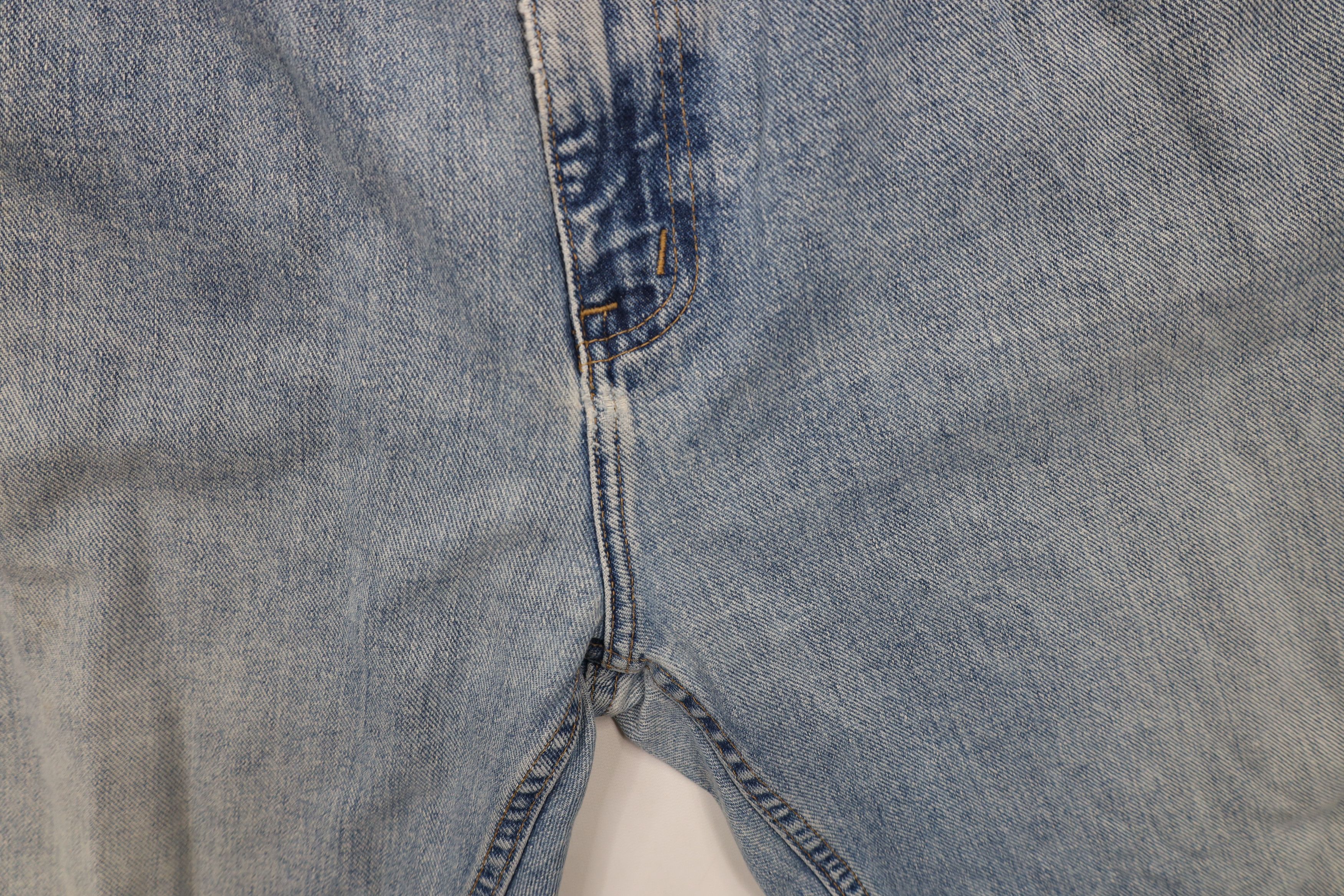 Nautica × Vintage Vintage 90s Nautica Baggy Wide Leg Dungaree Denim Jeans Size US 36 / EU 52 - 6 Thumbnail