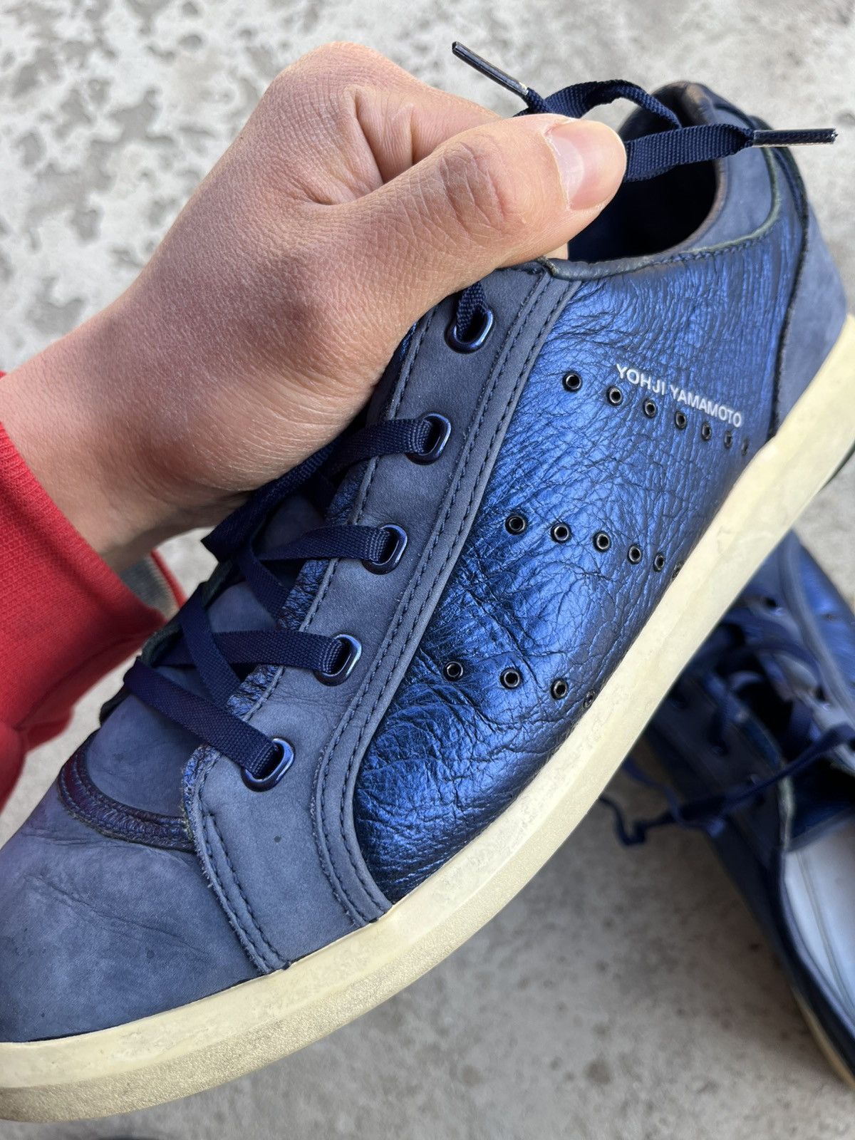 Adidas × Y-3 × Yohji Yamamoto AW09 Yohji Yamamoto x Adidas Y-3 Low Top Sneakers Shoes Y2K Size US 8 / EU 41 - 15 Thumbnail