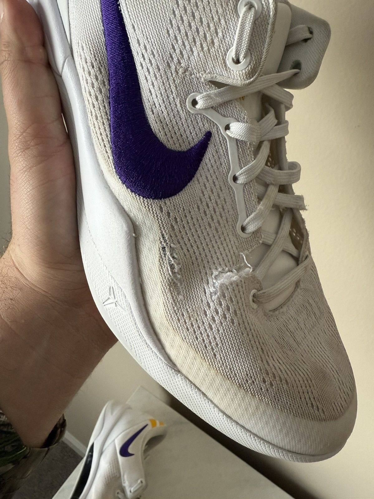 Nike Nike Kobe 8 Lakers Home Size 12 Size US 12 / EU 45 - 9 Thumbnail