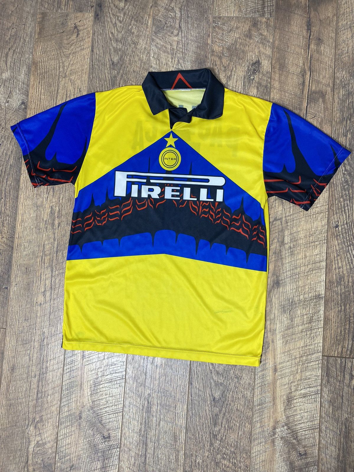 Vintage Retro Inter Milan 90s Pagliuca #1 Jersey - Vintage Size US L / EU 52-54 / 3 - 1 Thumbnail