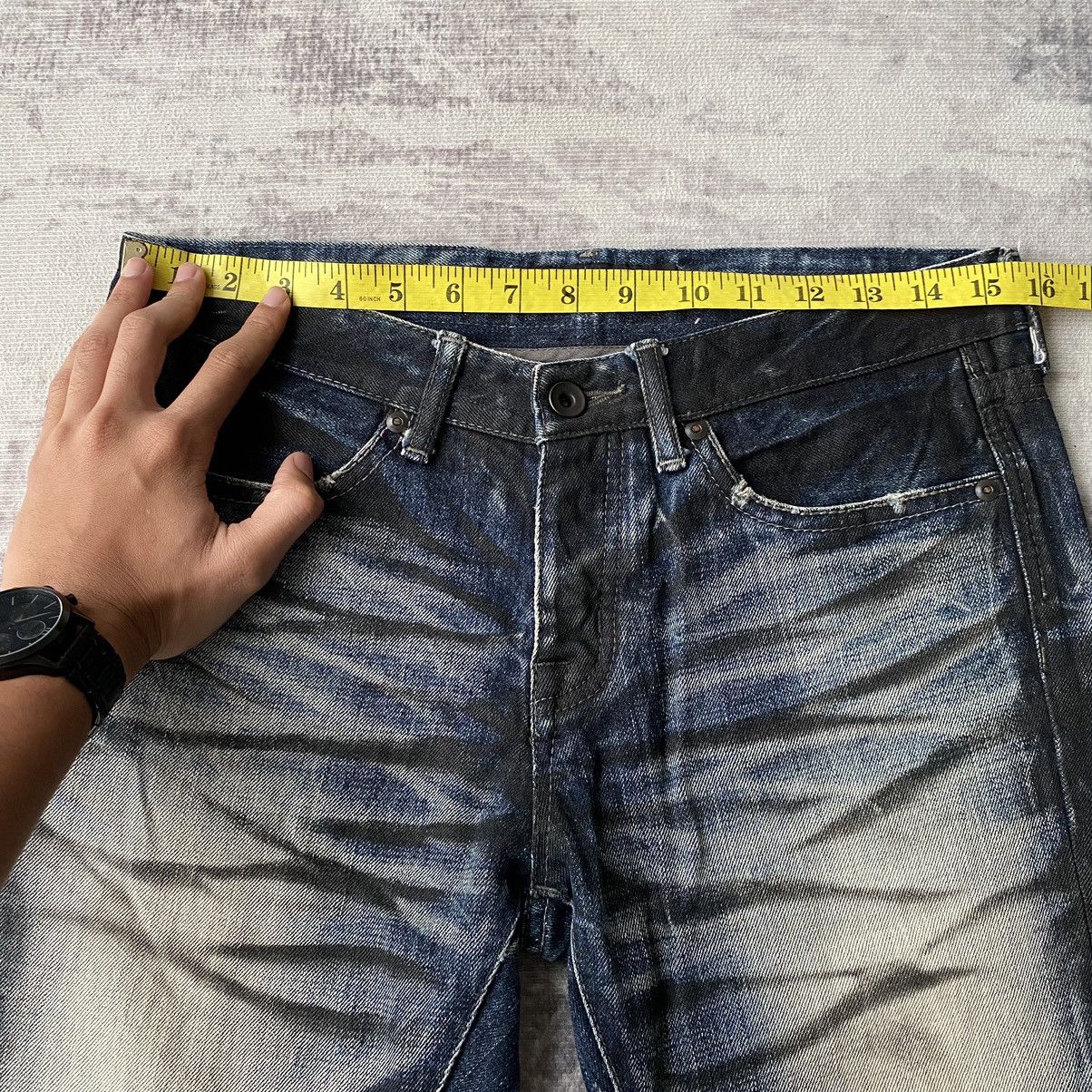 CIVARIZE Civarize Flare Black Wax Denim Jeans Size US 31 - 15 Thumbnail