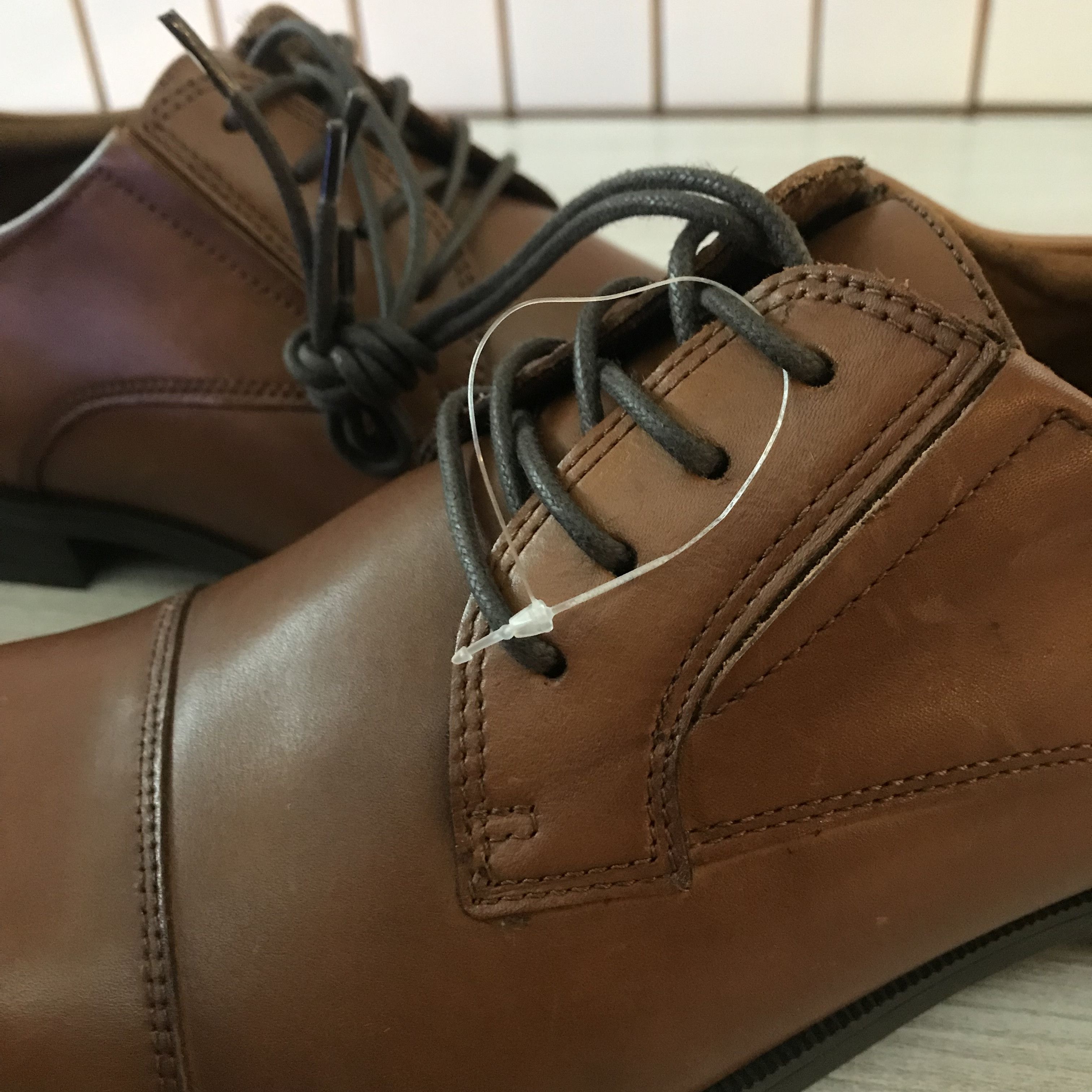 Aldo Aldo Bennet Leather Brown Shoes Officer formal shoes Size US 6.5 / EU 39-40 - 8 Thumbnail