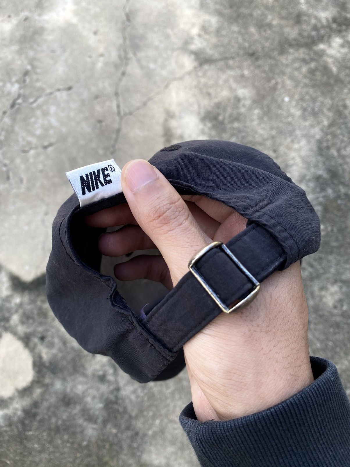 Nike × Vintage Vtg Nike Big Swoosh Nylon Size ONE SIZE - 5 Thumbnail