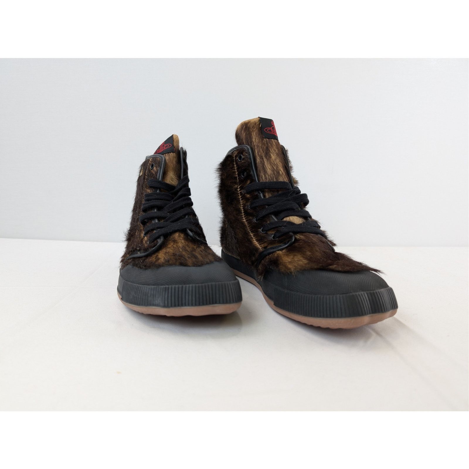 Vivienne Westwood o1rshd1 Animal Gym High Top Sneakers in Brown Size US 10 / EU 43 - 6 Thumbnail
