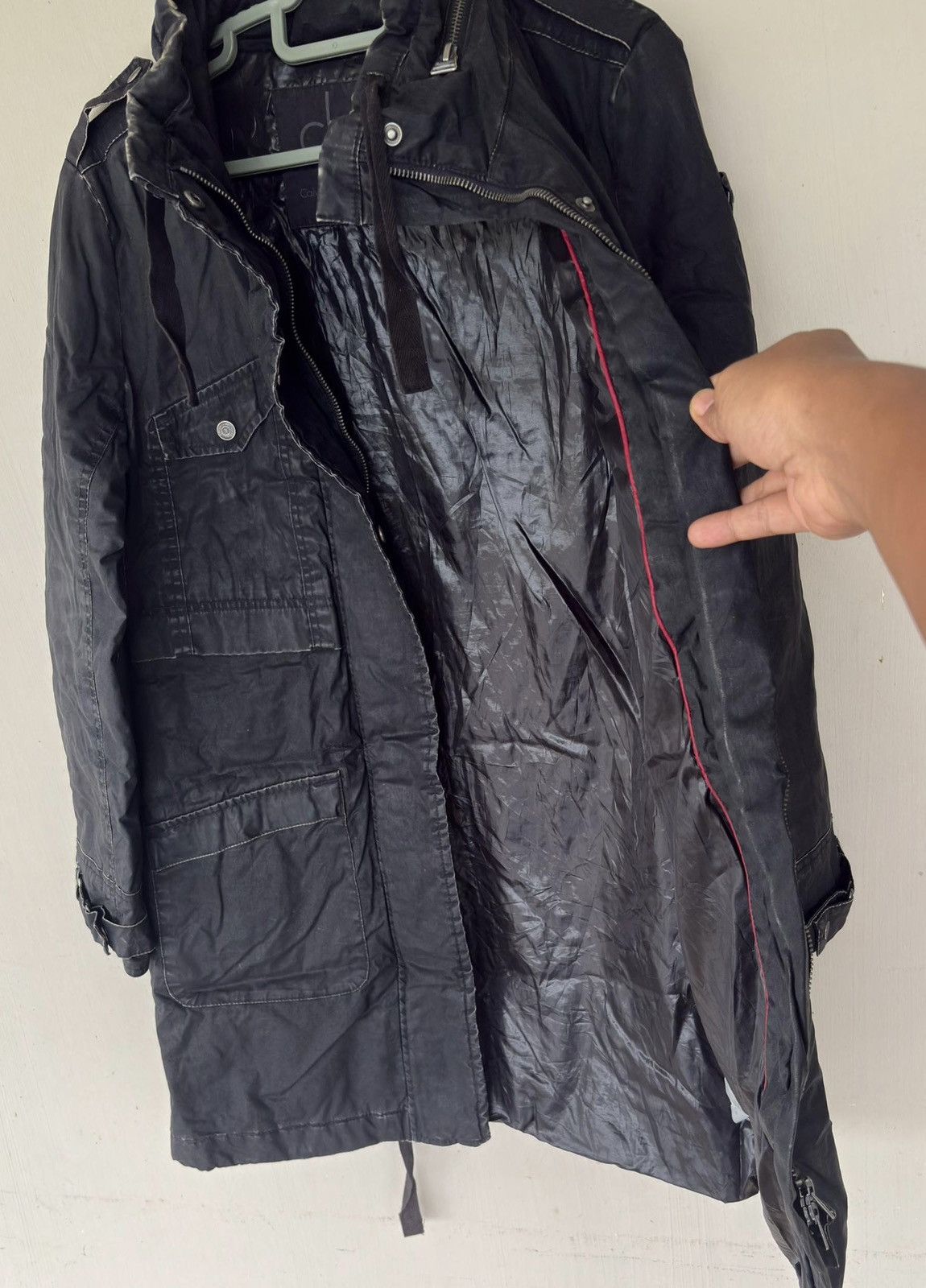 Calvin Klein Vtg Calvin Klein Jeans Parka Jacket 4 Pocket Design Size US M / EU 48-50 / 2 - 5 Thumbnail
