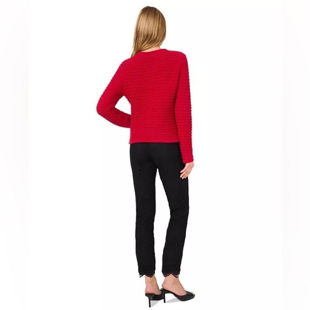 Opening Ceremony Red Button-Up Cardigan / Sweater Size XS / US 0-2 / IT 36-38 - 5 Thumbnail