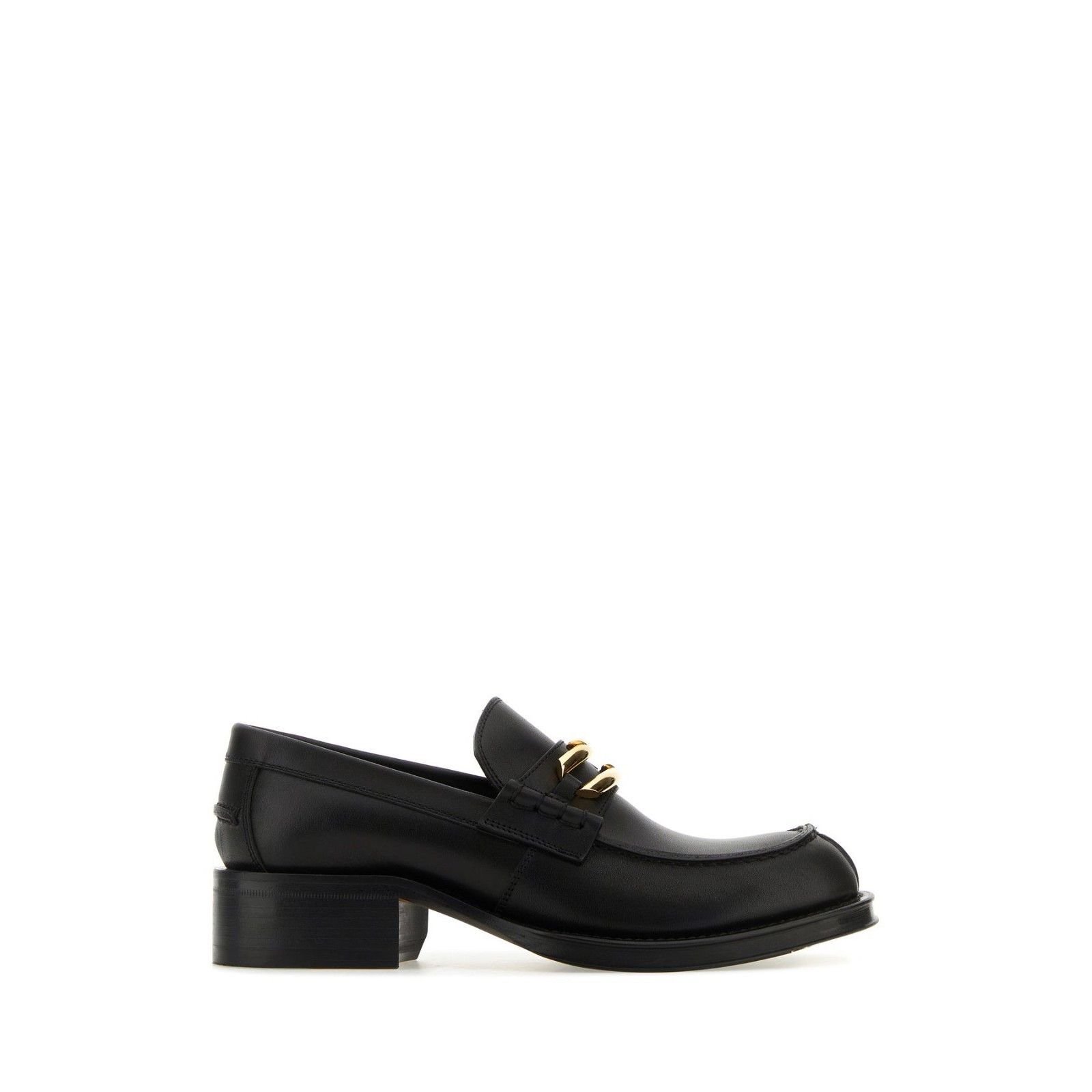 Lanvin Medlley Black Leather Loafers New & Authentic (Women'