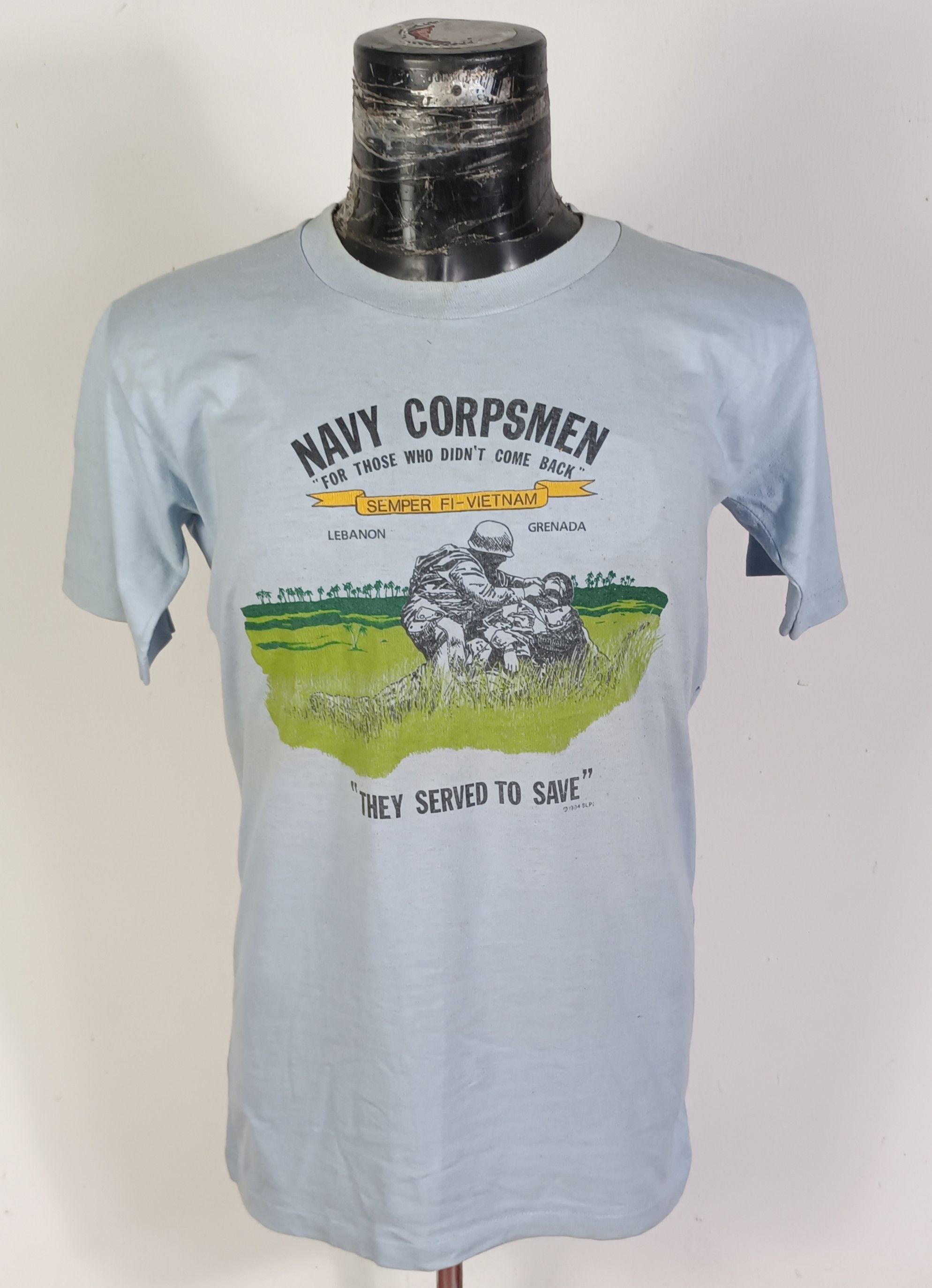 Vintage Vintage 80s🔥 Navy Corpsmen Military Sportswear Size US M / EU 48-50 / 2 - 1 Thumbnail