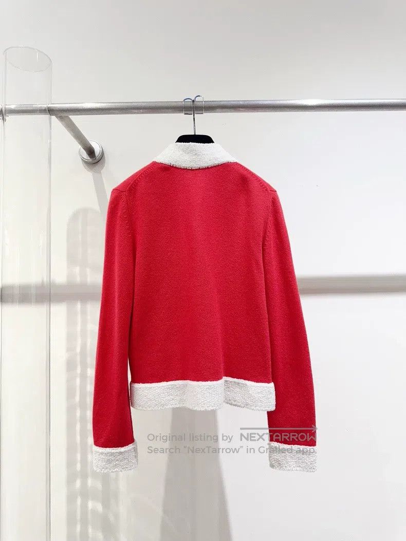 Chanel Chanel 19K Snow Series Colour-blocked Cardigan coat Size XXS / US 00 / IT 34 - 5 Thumbnail