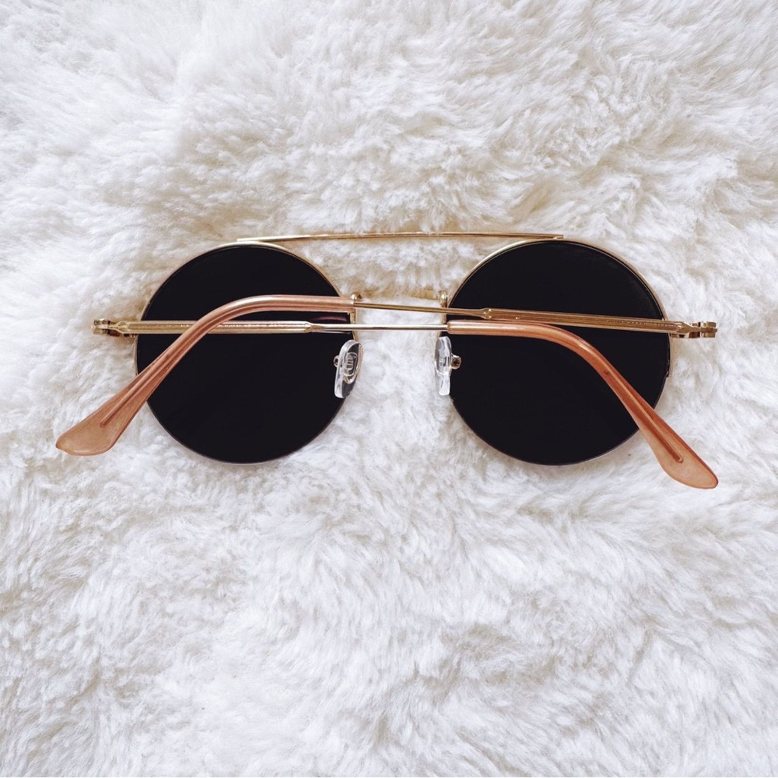 Other Carly Mirrored Pink Chic Round Sunglasses Size ONE SIZE - 9 Thumbnail