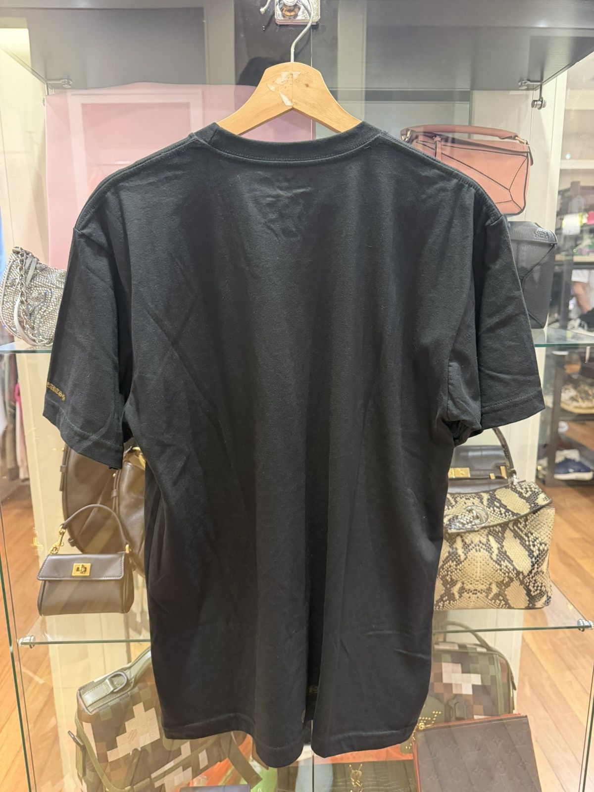 Chrome Hearts Chrome Hearts Olive Neck Print Tee - Black Size US L / EU 52-54 / 3 - 2 Thumbnail