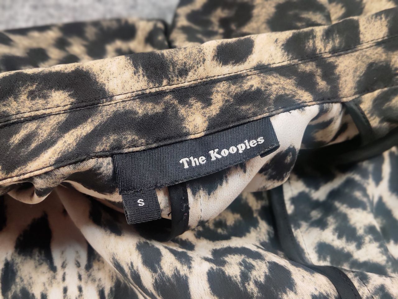 The Kooples The Kooples design Leopard print straight-cut Blazer Jacket Size S / US 4 / IT 40 - 13 Thumbnail