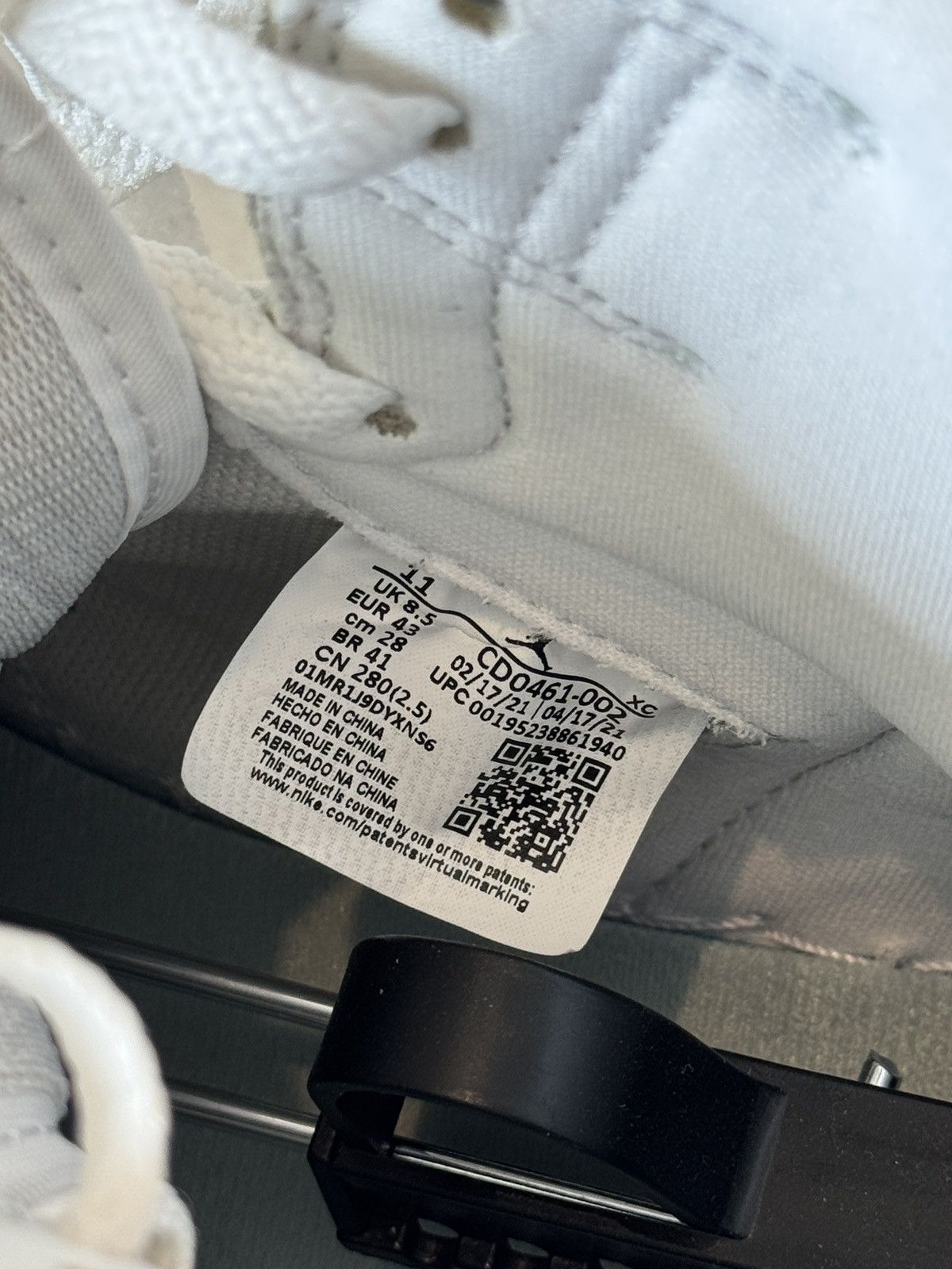 Nike Air Jordan Retro High OG “Seafoam” Size US 11 / IT 41 - 6 Thumbnail